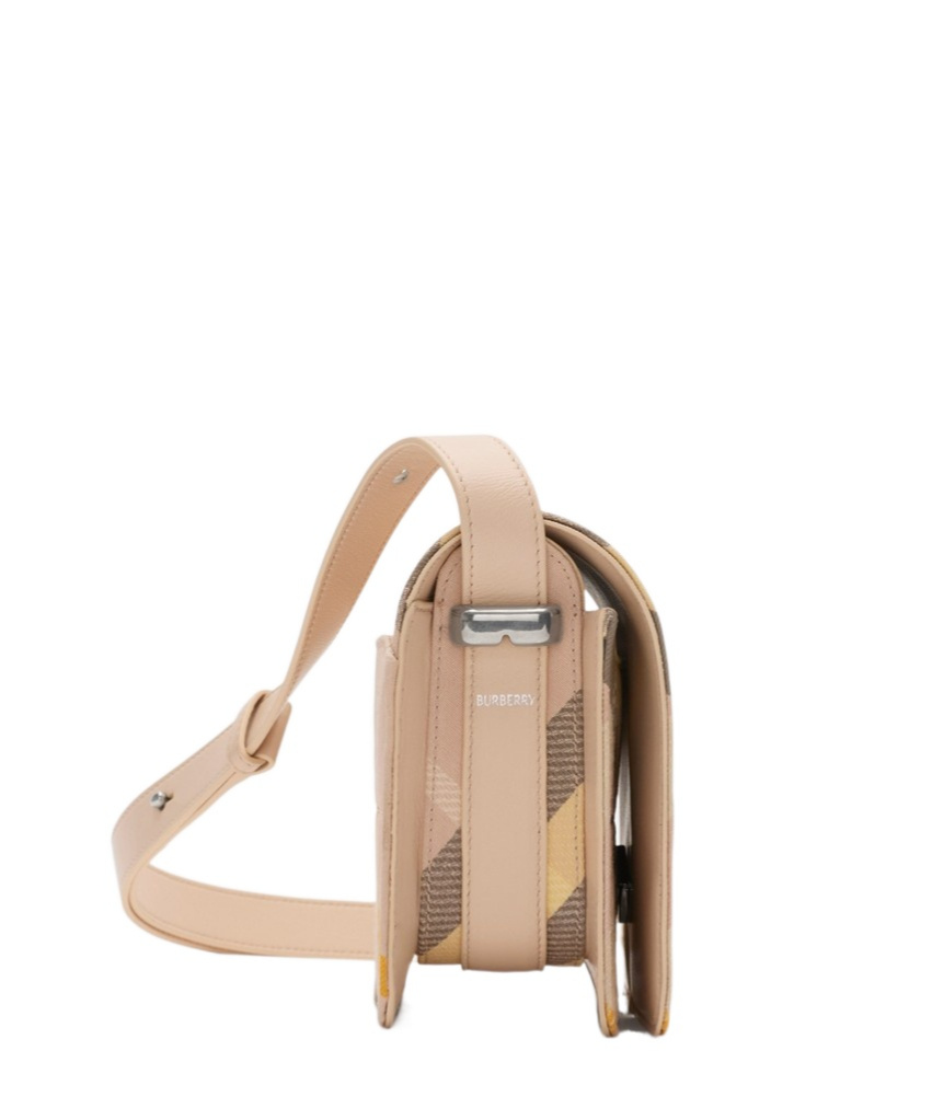 Burberry Snip Cross Body Bag In Nude