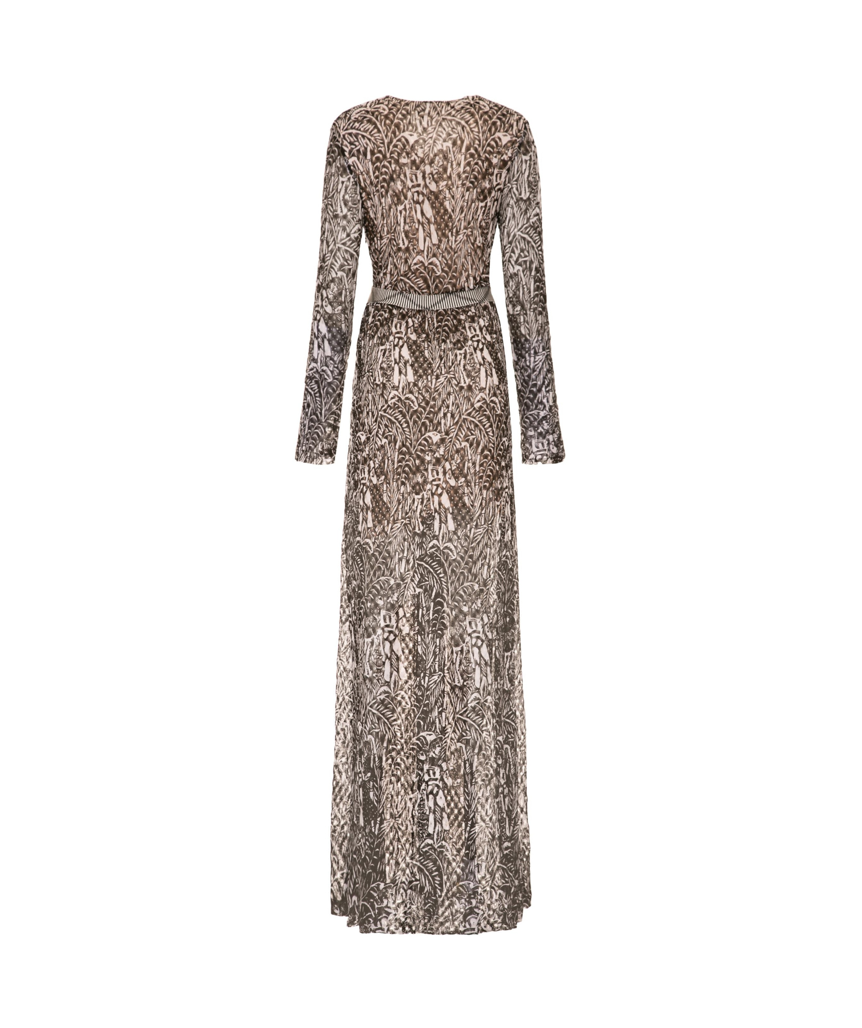 M Missoni Knit Dress In Nude