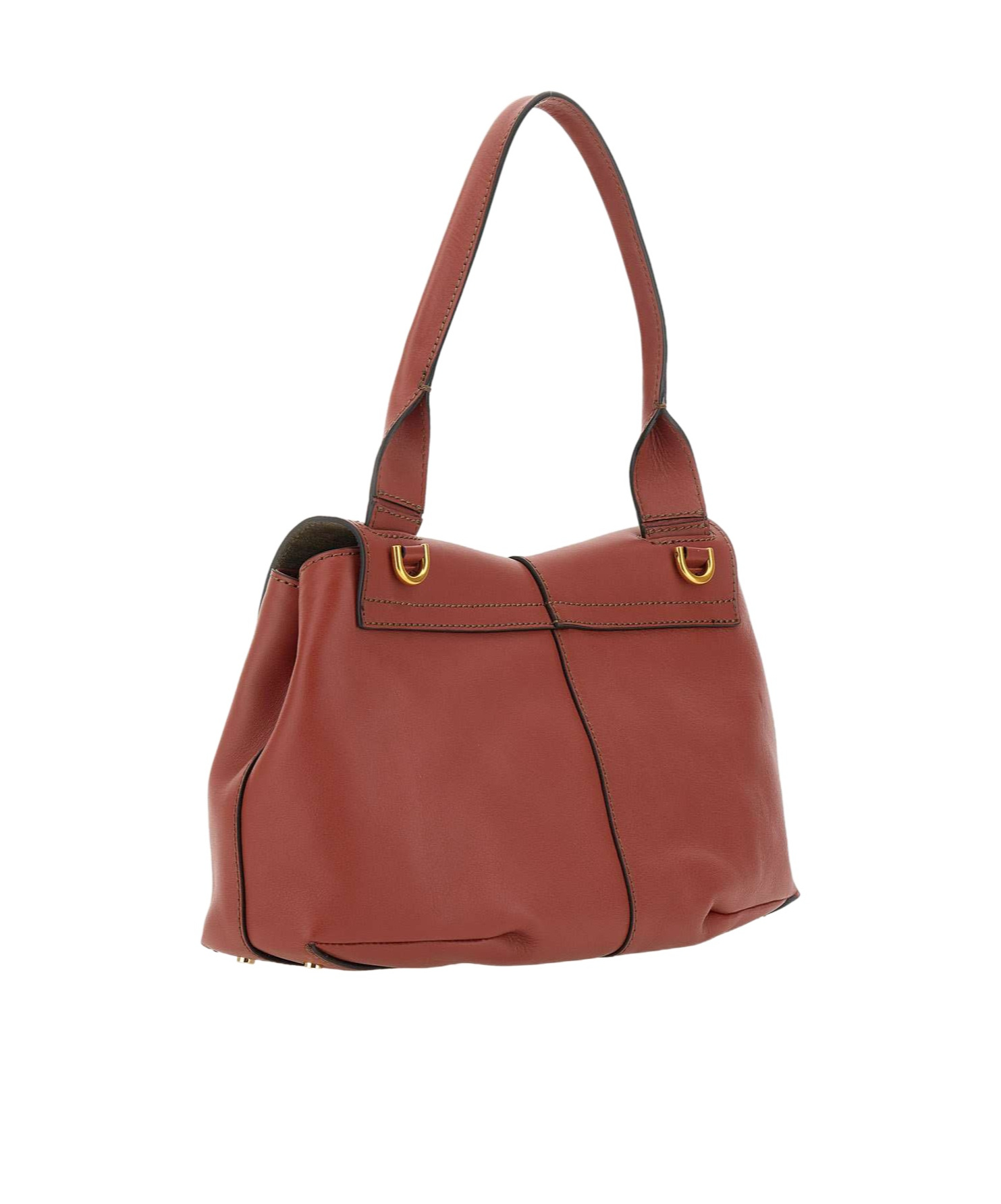 Gianni Chiarini Flap Shoulder Bag In Red