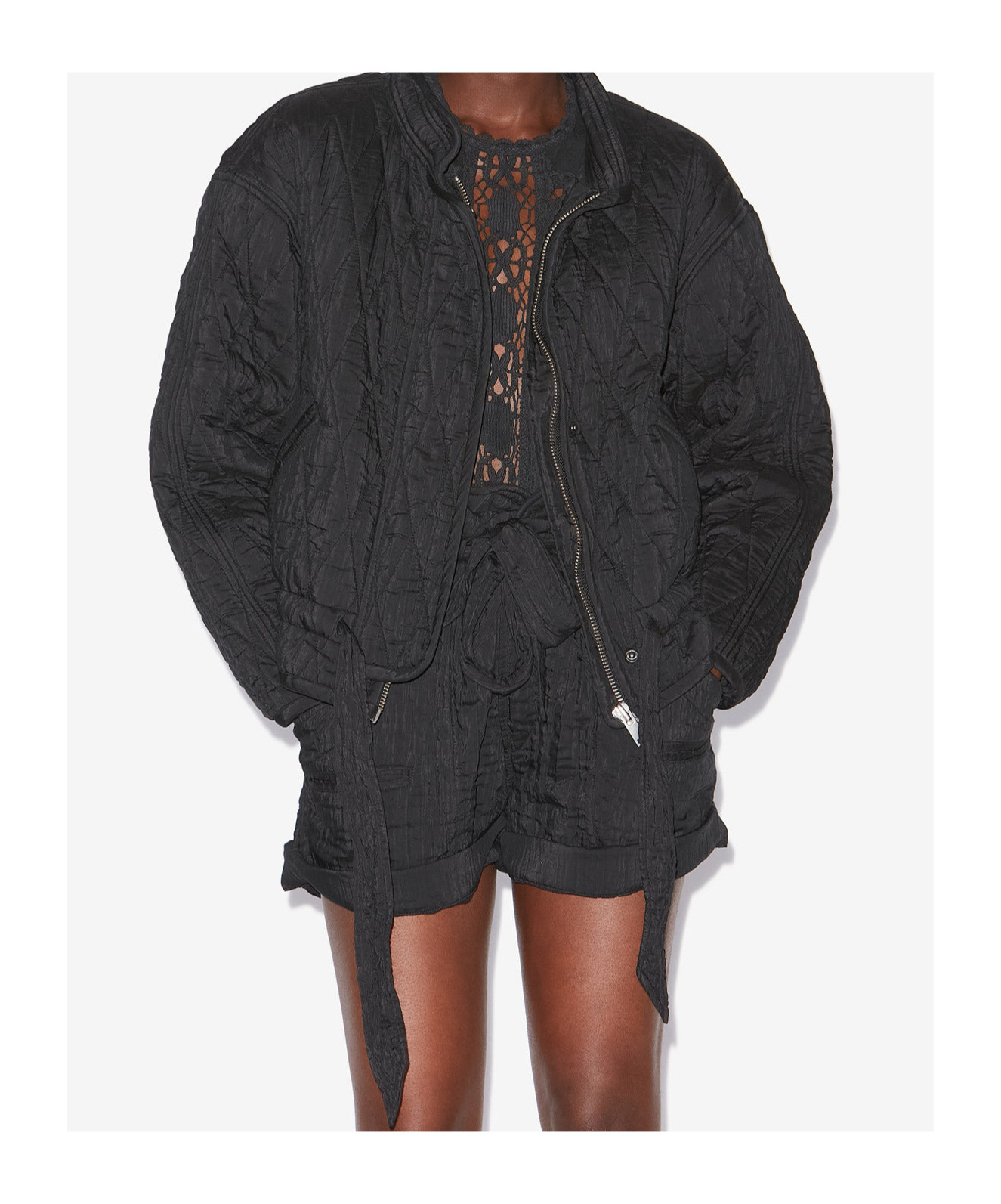 Isabel Marant Étoile Long-sleeved Casual Jacket In Black