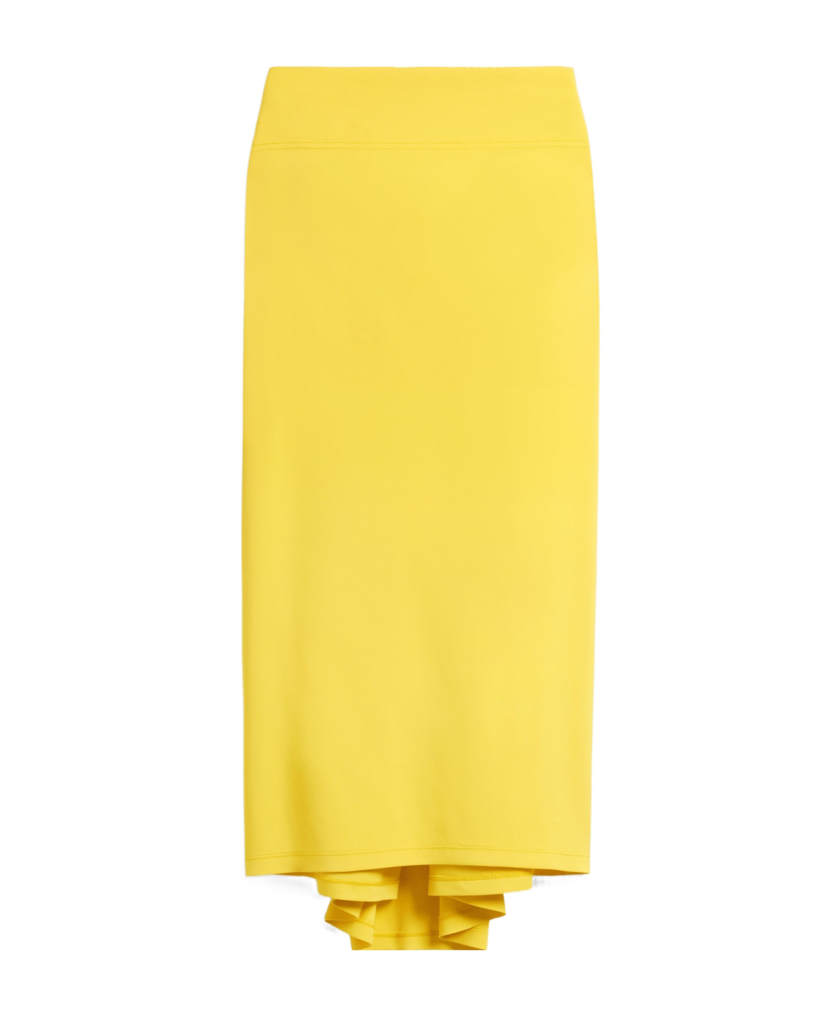Shop Jacquemus The Sablier Skirt In Yellow