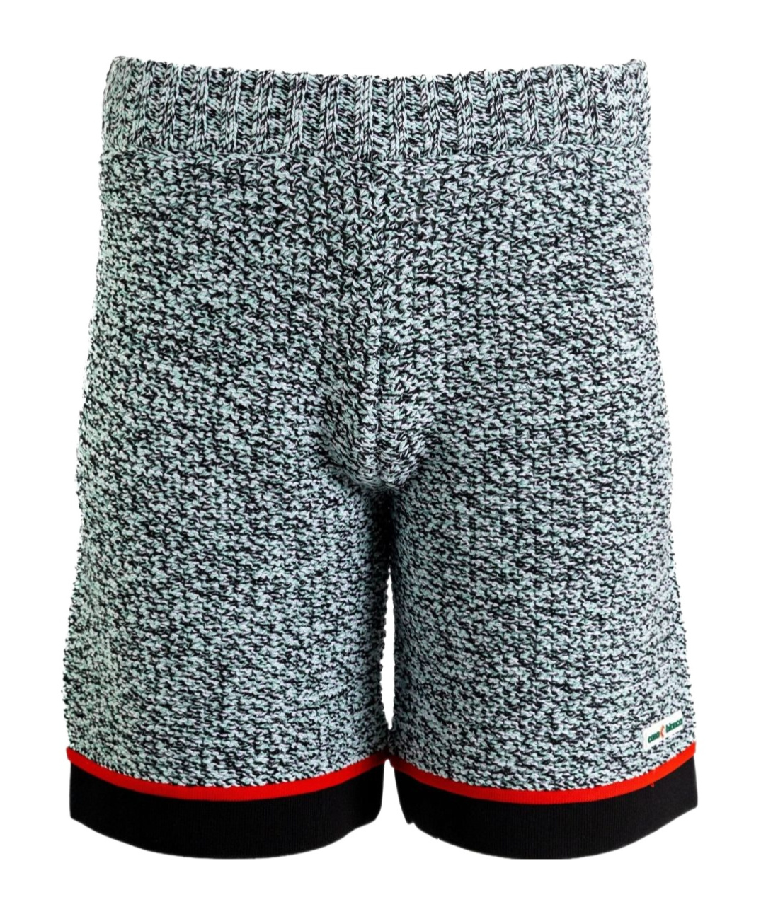 Casablanca Textured Trim Shorts In Multi