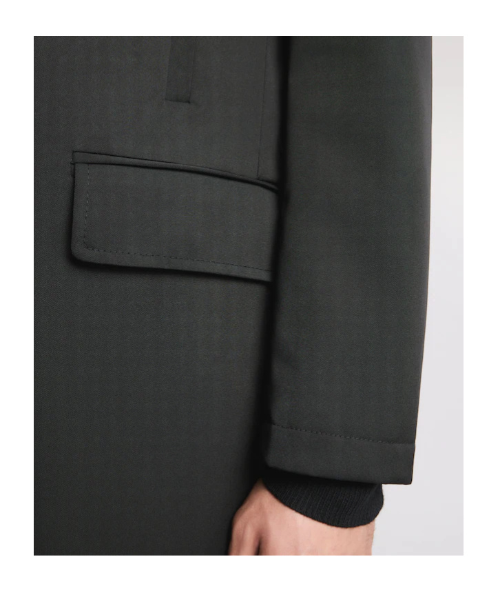 Fay Buttoned Blazer Jacket In Black