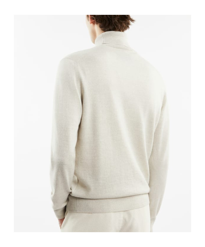 Fay Turtleneck Sweater In White