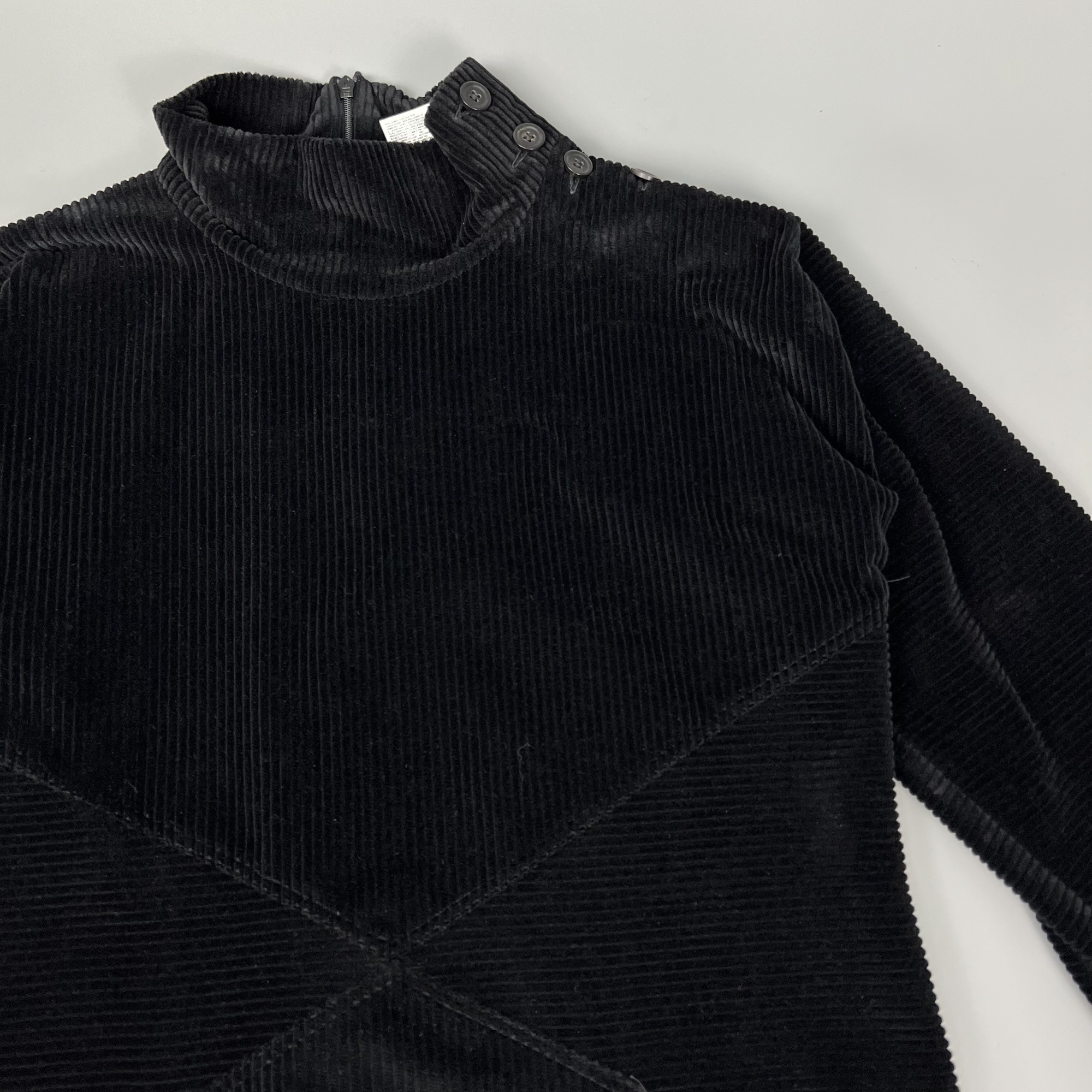 Max Mara Long-sleeved Top In Black