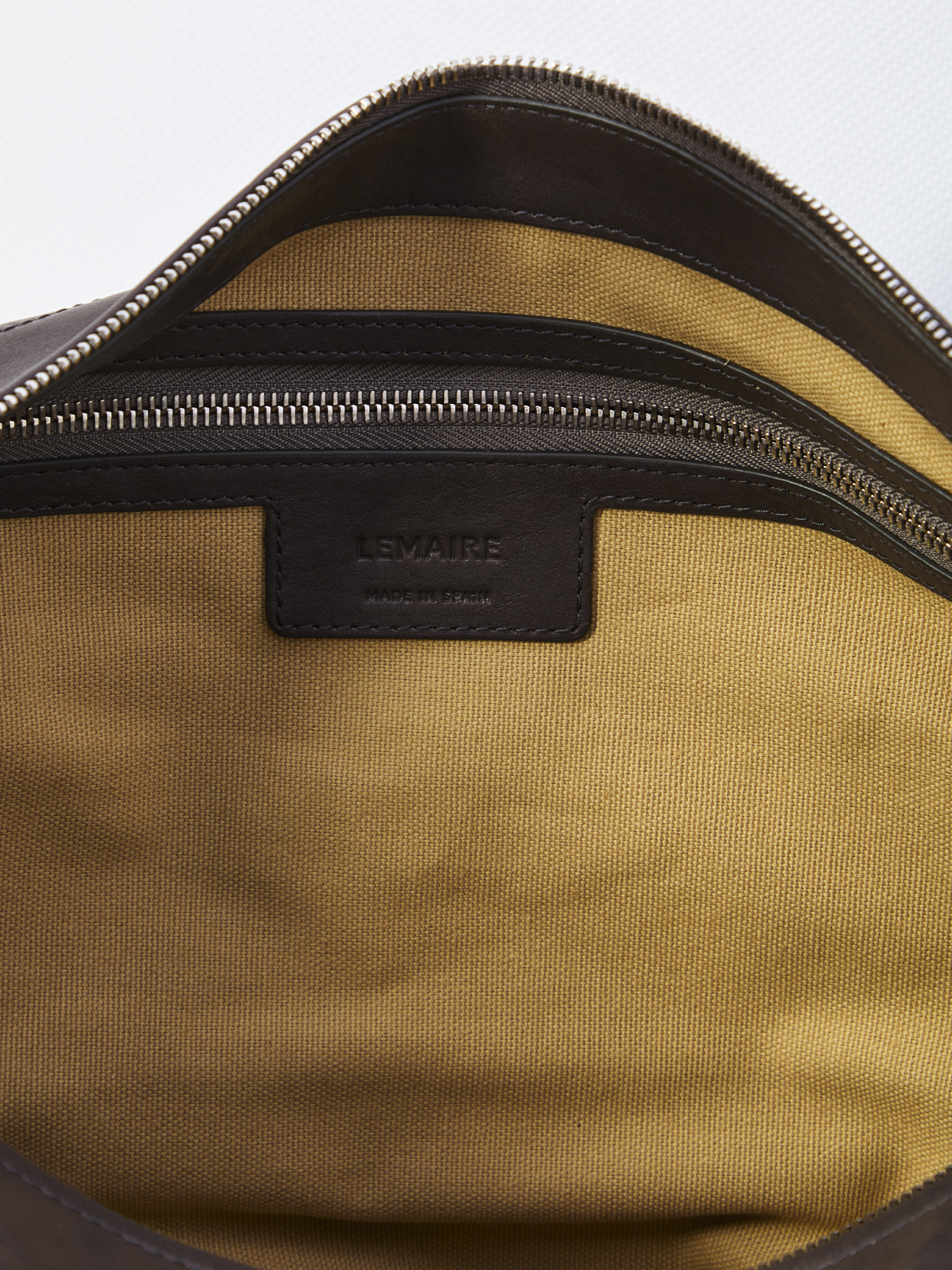 Lemaire Berlingot Hobo Bag In Black