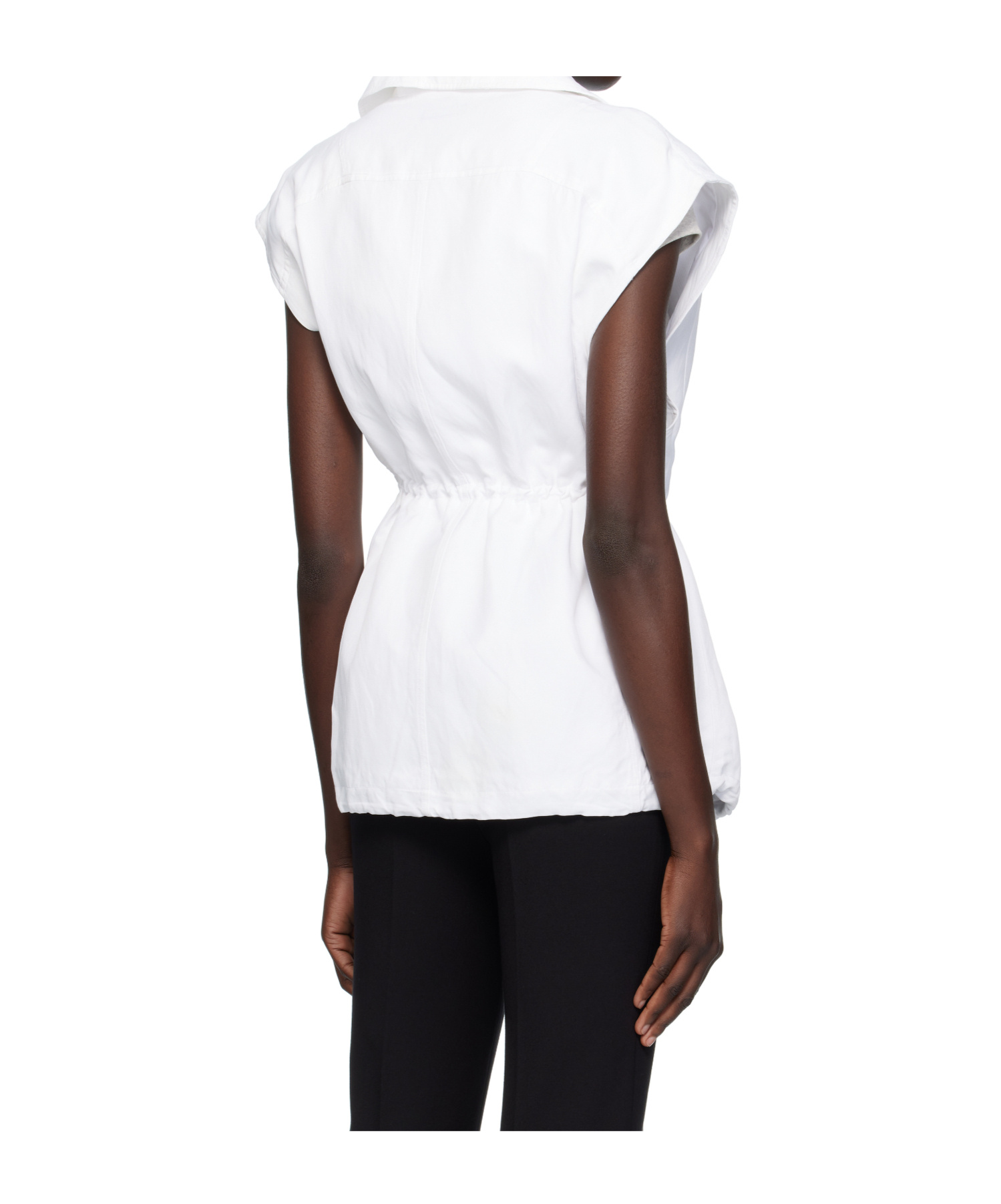 Rag & Bone White Monica Vest