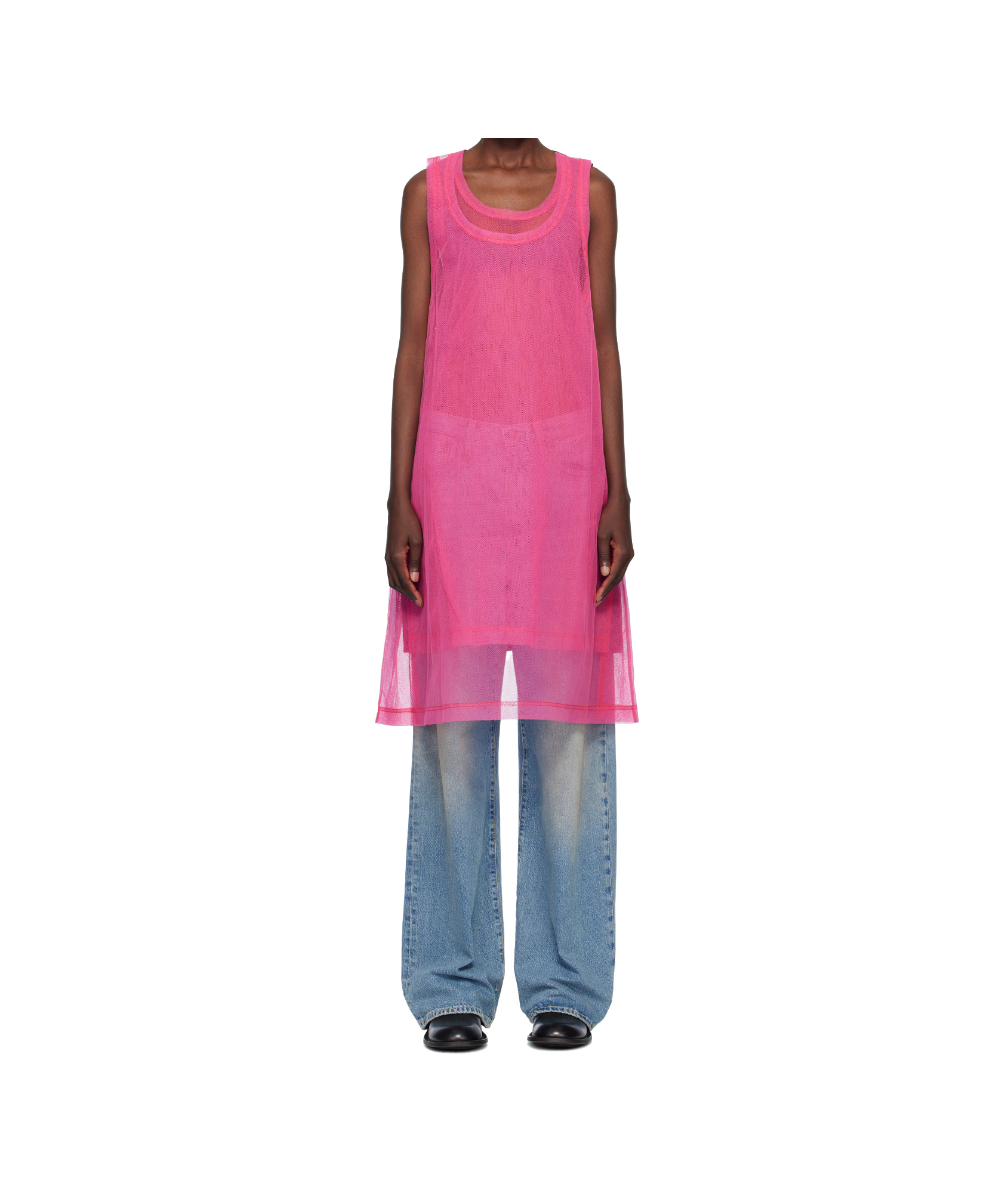 COMME DES GARÇONS TRANSPARENT TULLE VEST 