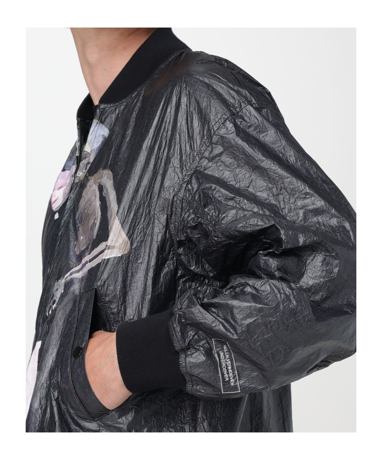 Undercover Long-sleeved Casual Jacket In Black