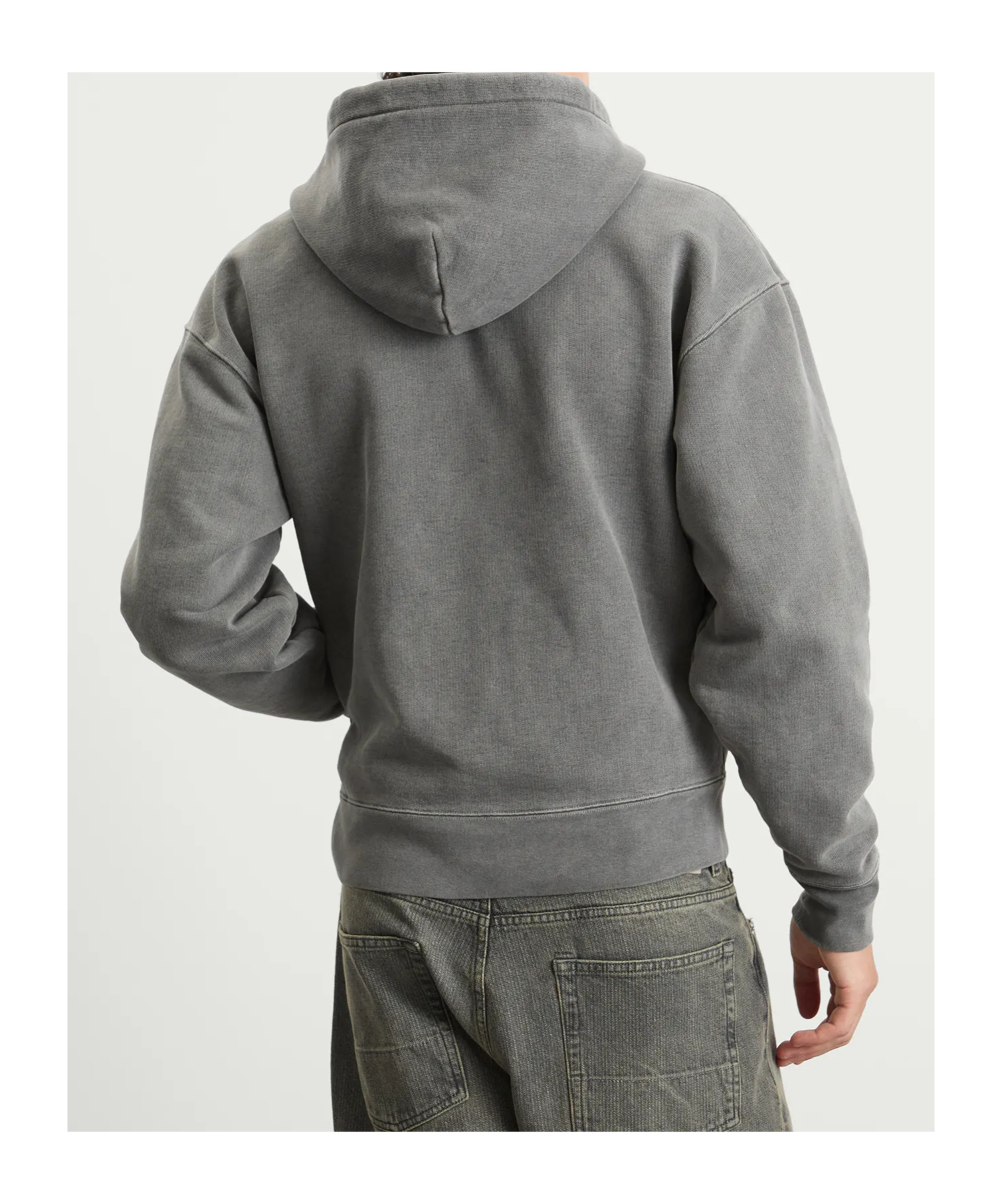Our Legacy Rascal Cotton Fleece Zip-up Hoodie In Gray