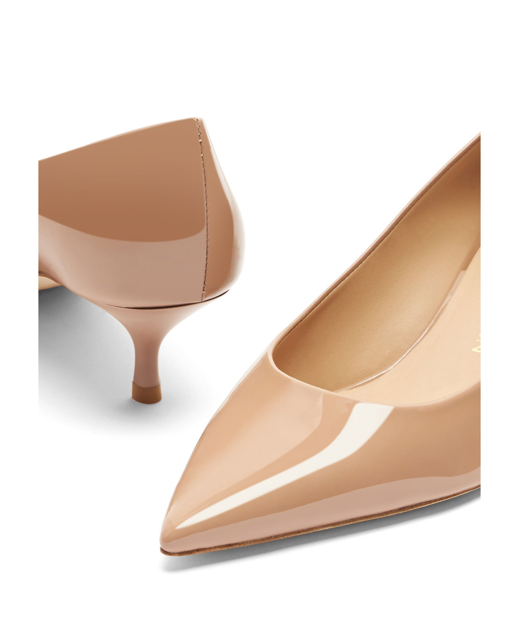 Stuart Weitzman Pointed High Heels In Nude