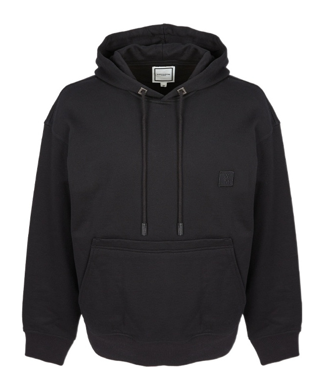 Wooyoungmi Man Hood Sweatshirt In Black