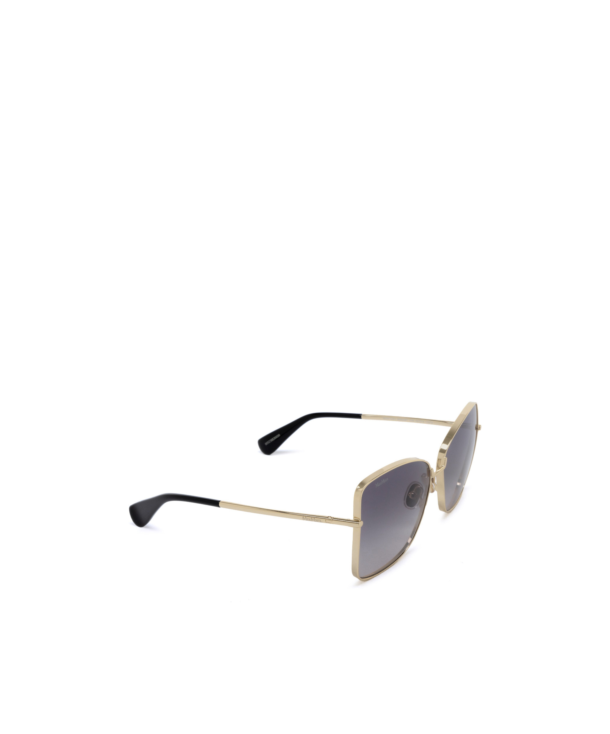 Max Mara Logo Sunglasses In Gray