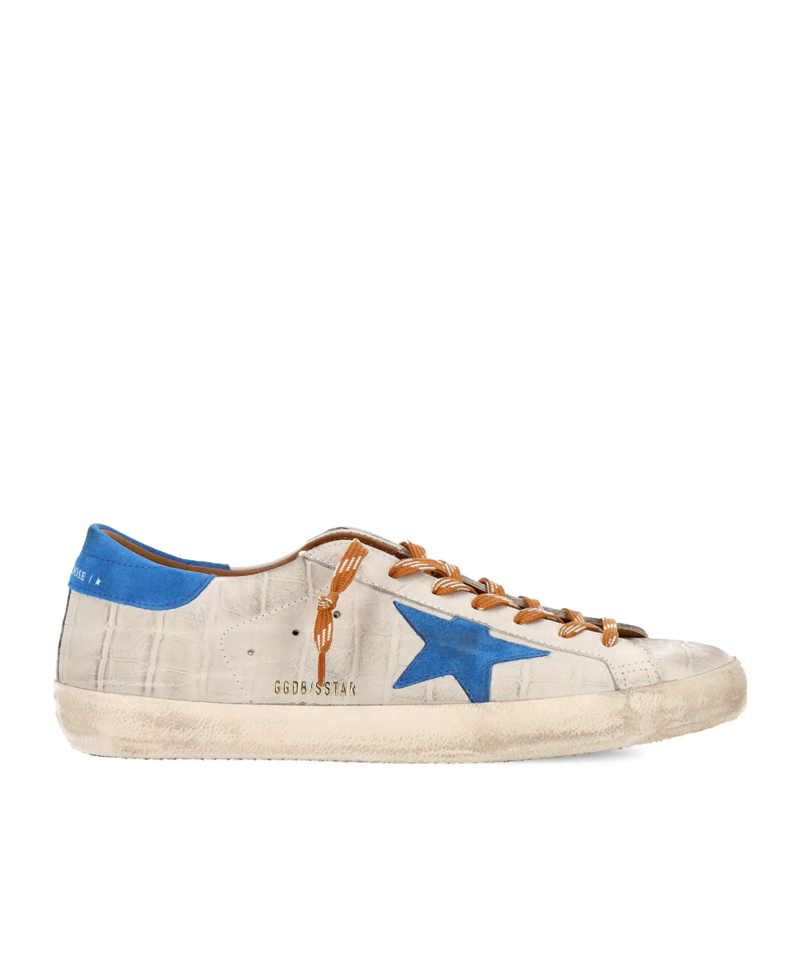 Golden Goose Round Toe Low-top Casual Shoes In Brown