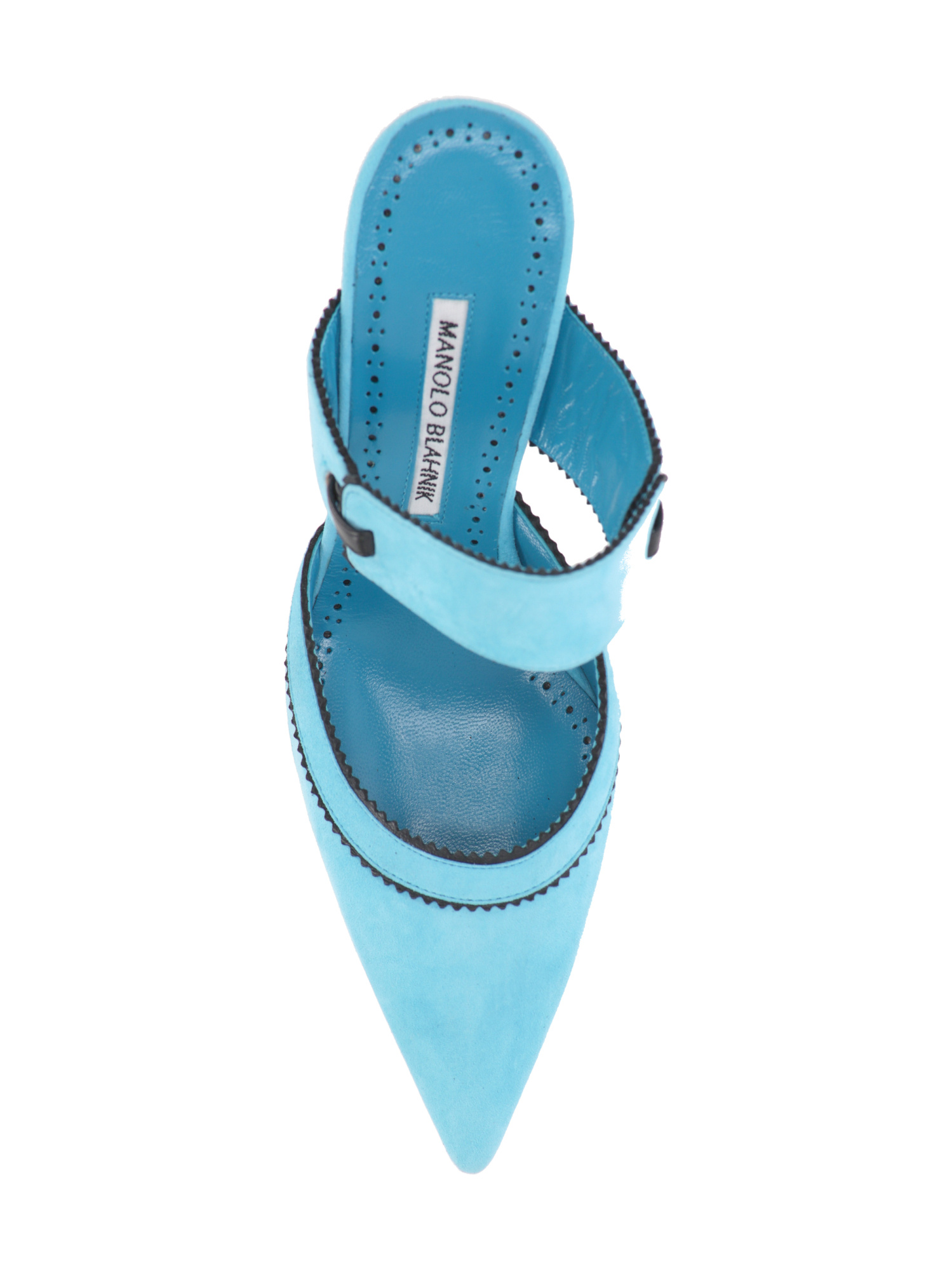 MANOLO BLAHNIK POINTED HIGH-HEELED SANDALS