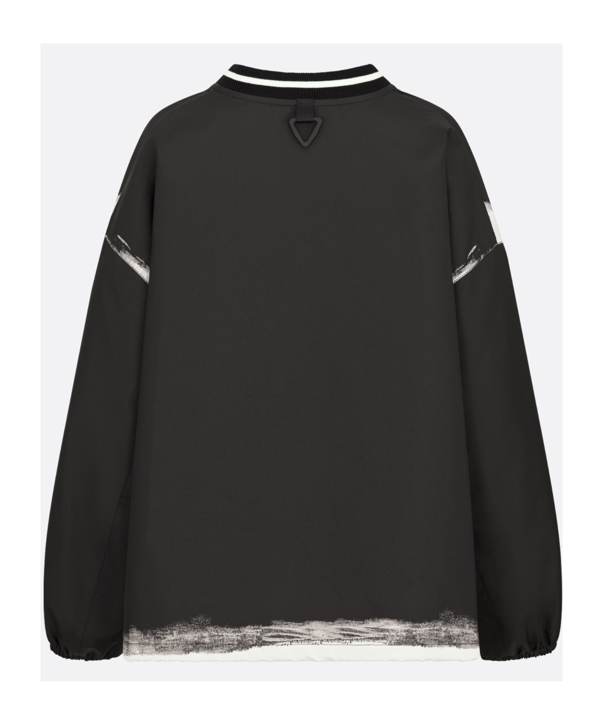 Dior Long-sleeved Sweater In Black