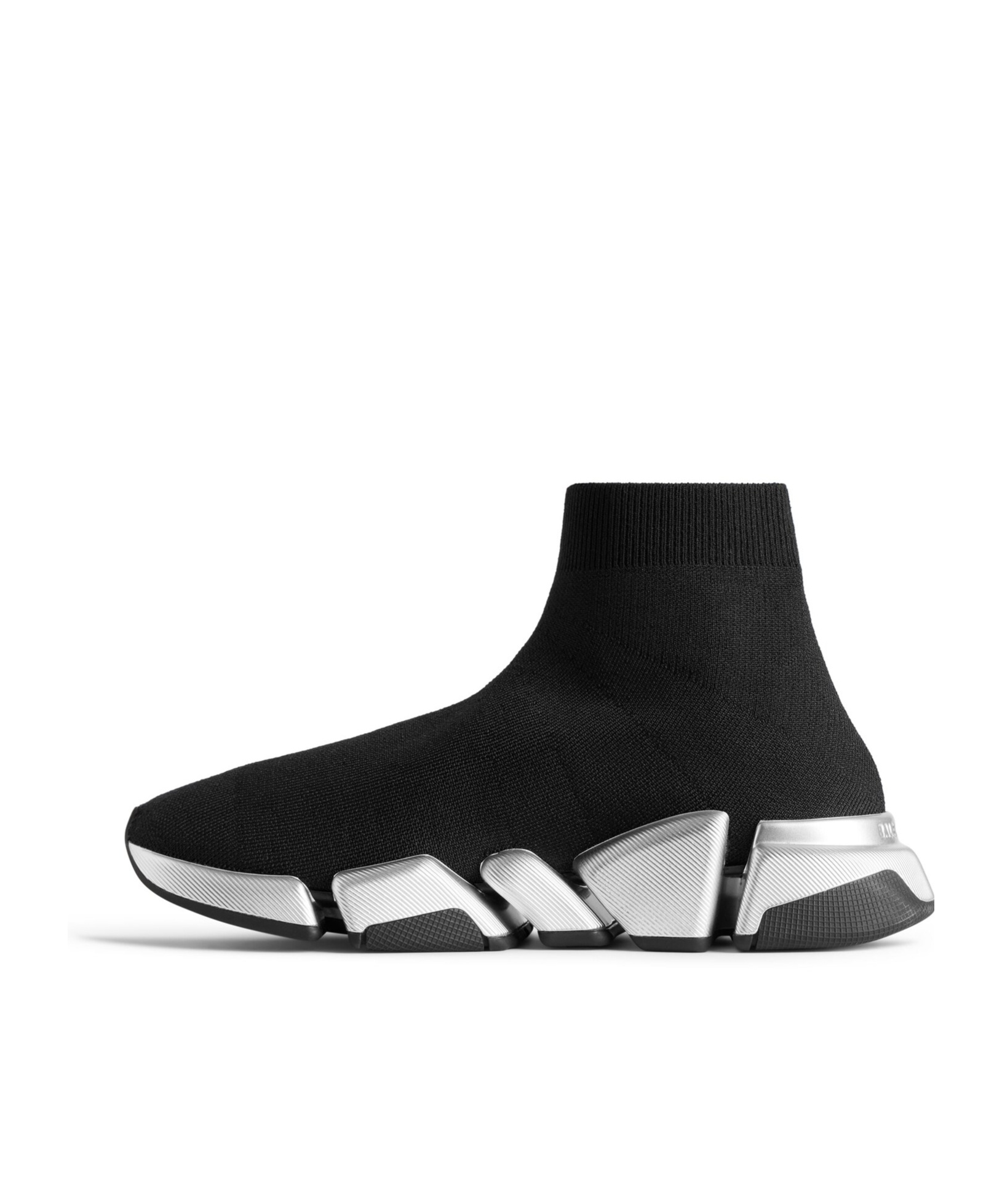 Balenciaga Technical 3d Recycled Knit Speed 2.0 Sneakers In Black