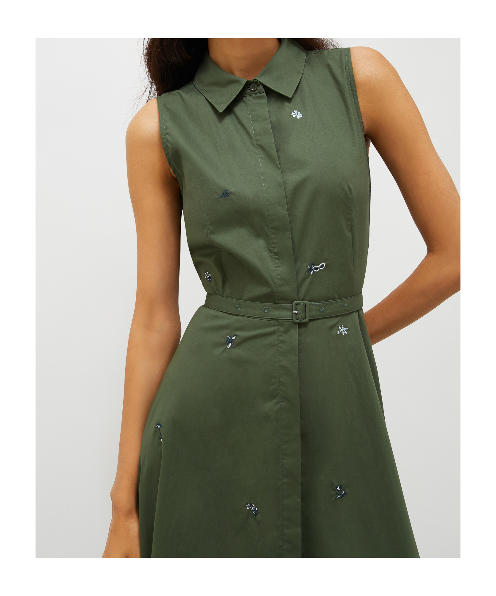 Shop Marella Fit-and-flare Dress