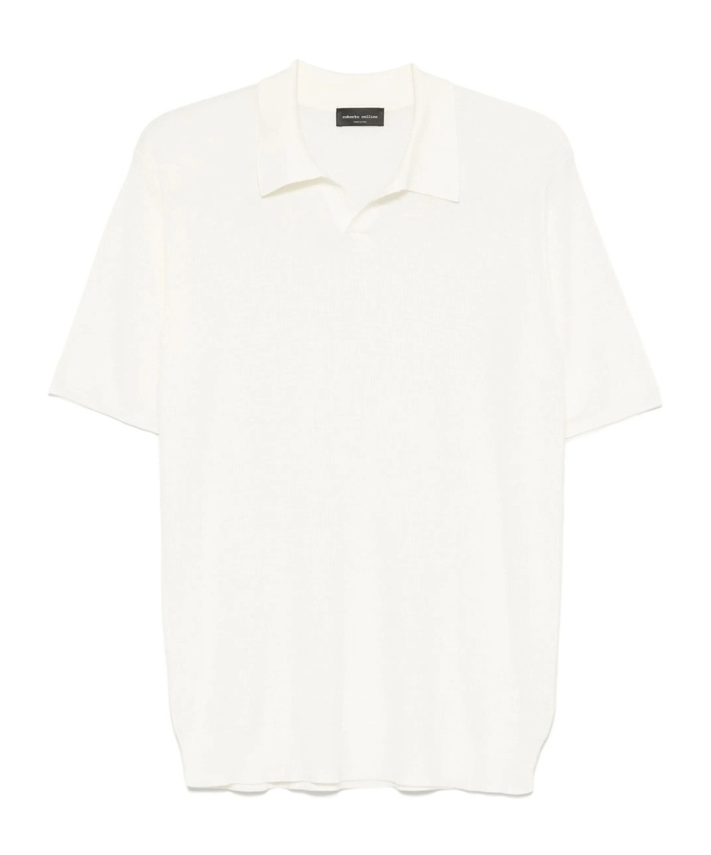 Roberto Collina Knitted Top In White