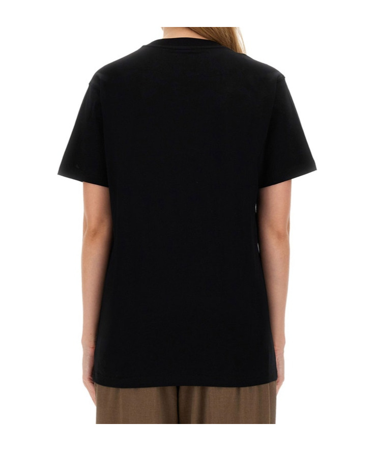 Moschino Knit Dress In Black