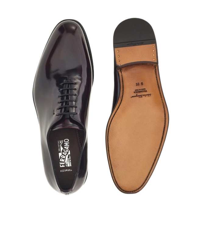 Ferragamo Leather Oxford Shoes