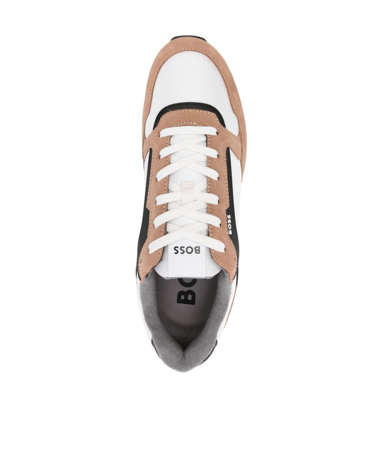 Hugo Boss Panelled-design Sneakers In Multicolor
