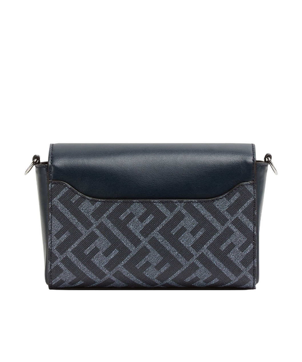 Fendi Ff Squared Compact Tote In Black