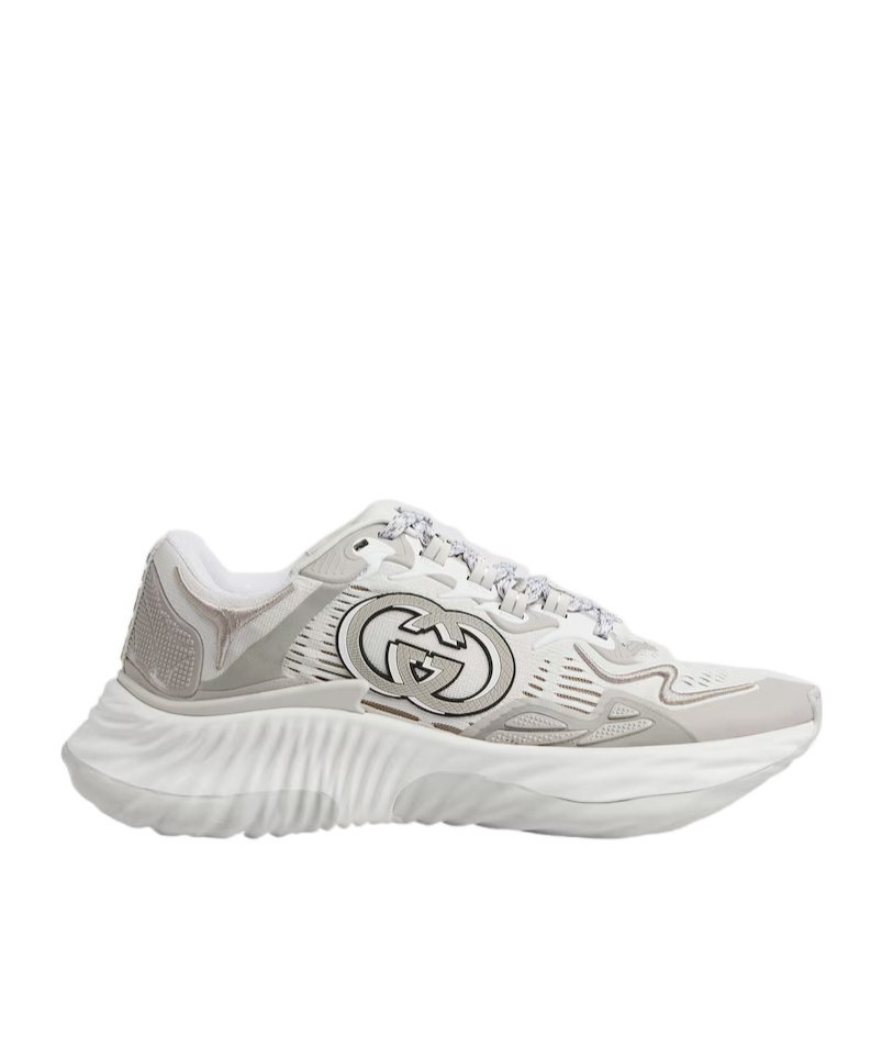 Gucci Ripple Sneakers In White