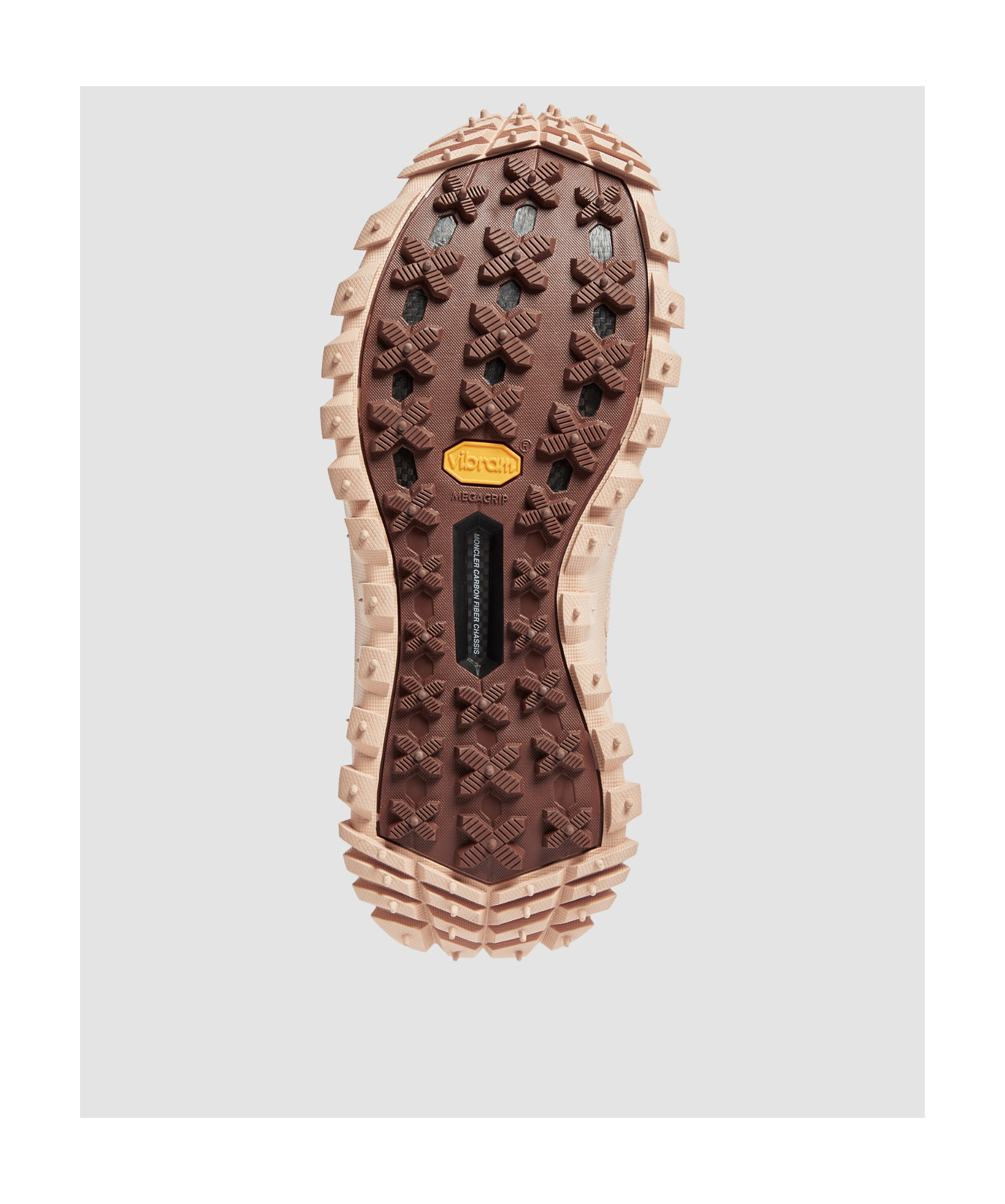 Shop Moncler Trailgrip Trainers In Nude