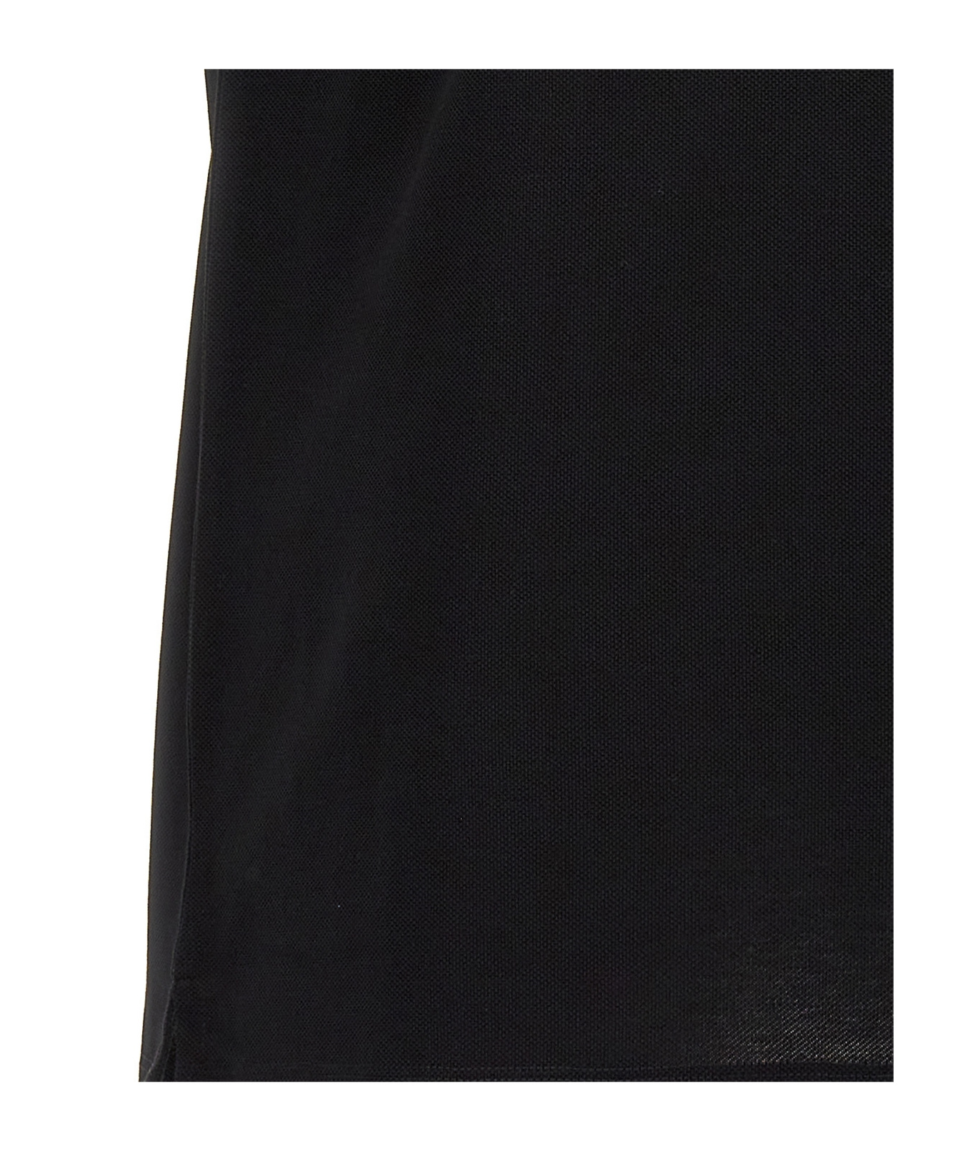 Alexander Mcqueen Organic Cotton Piquet Polo Shirt In Black
