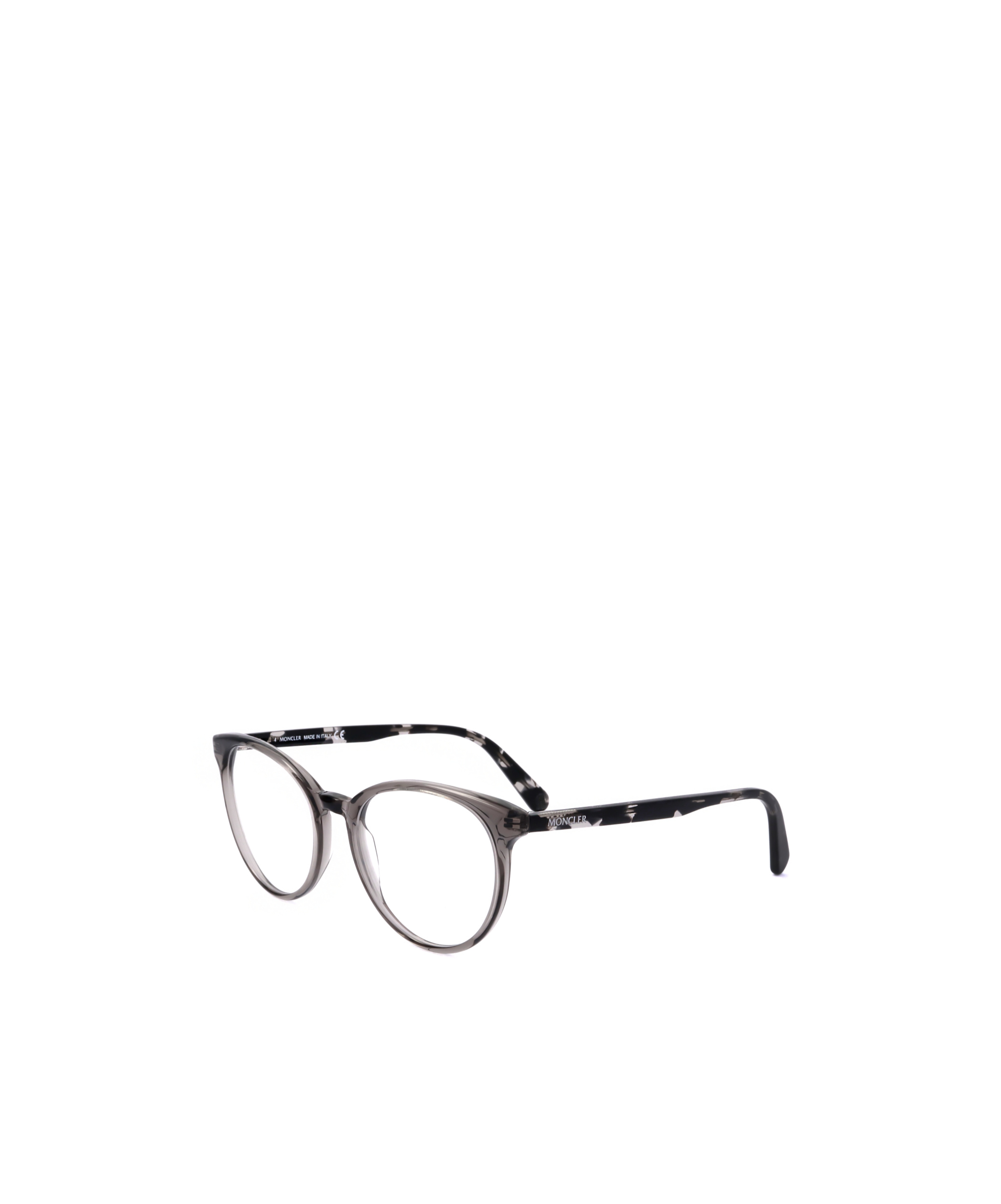 MONCLER MONCLER EYEWEAR OVAL FRAME GLASSES