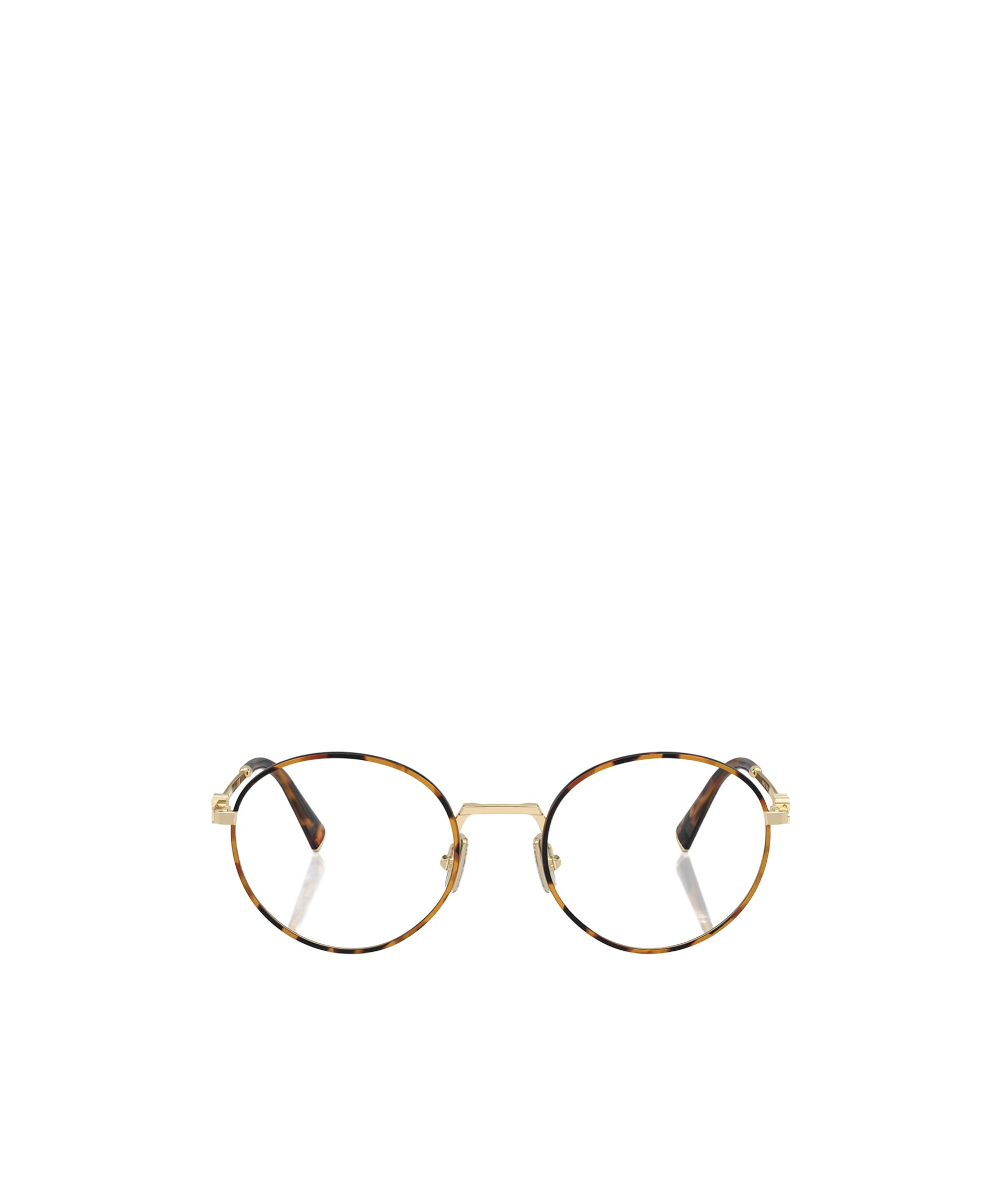 Miu Miu Logo Flat Mirror In Brown