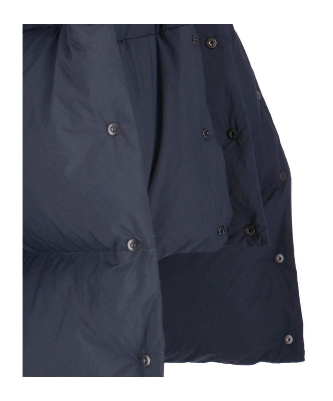 Alaïa Long-sleeved Down Jacket In Black