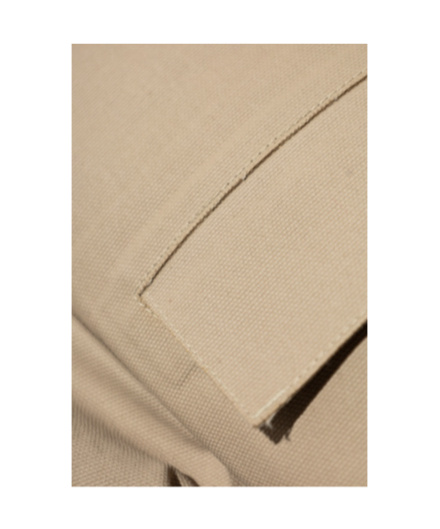 Tory Burch Long-sleeved Belted Jacket In Neutral