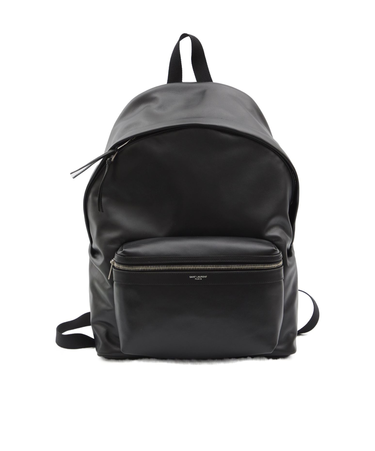 Saint Laurent City Backpack In Black