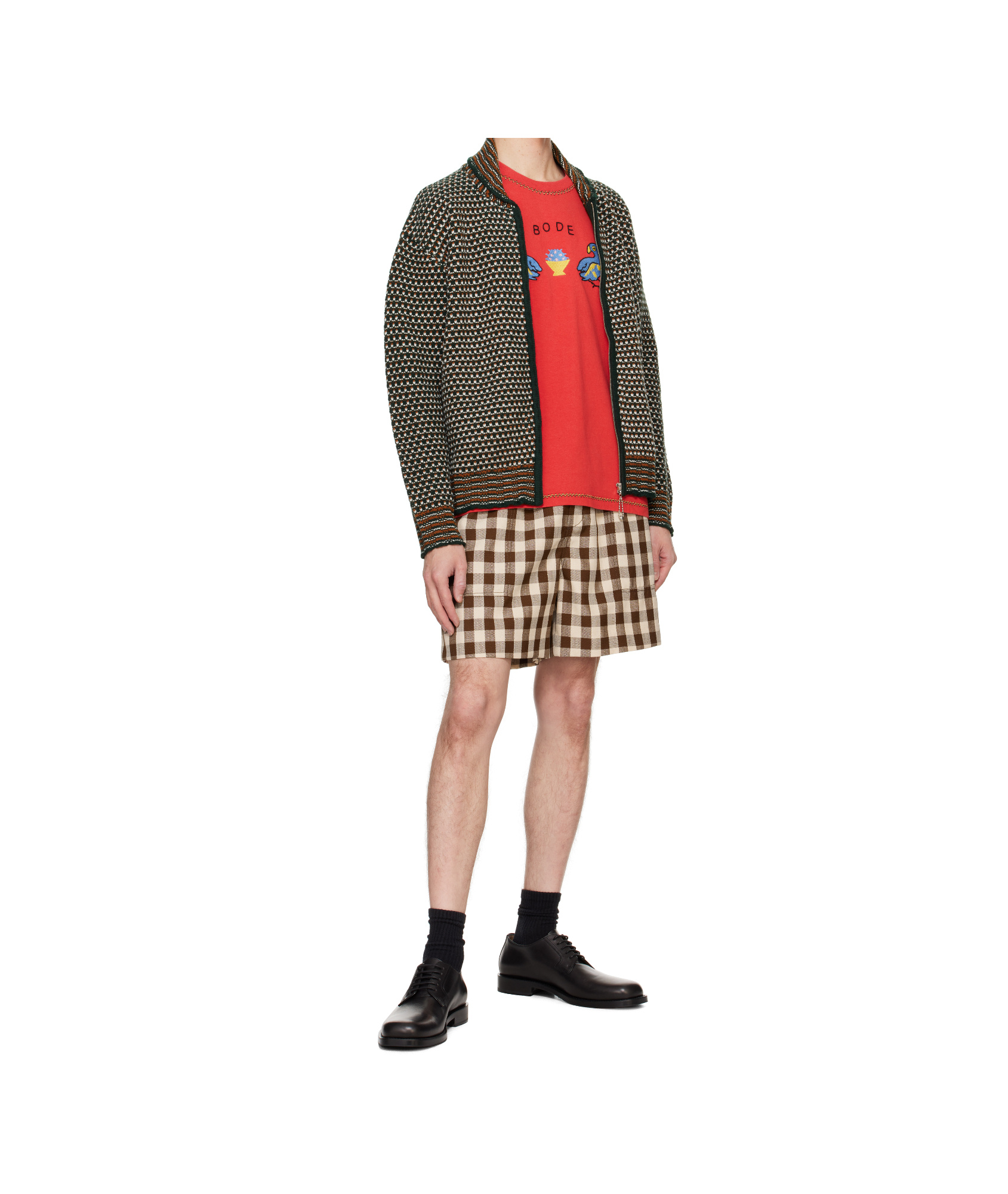 Bode Schenectady Sweater In Black