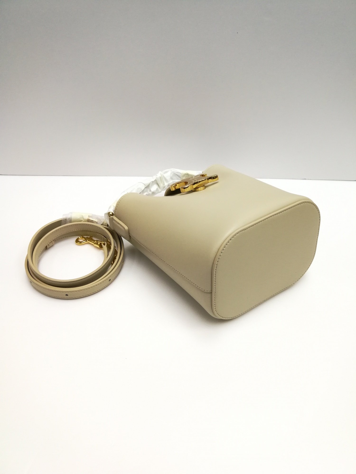 Celine Mini Louise Shoulder Bag In Multicolor