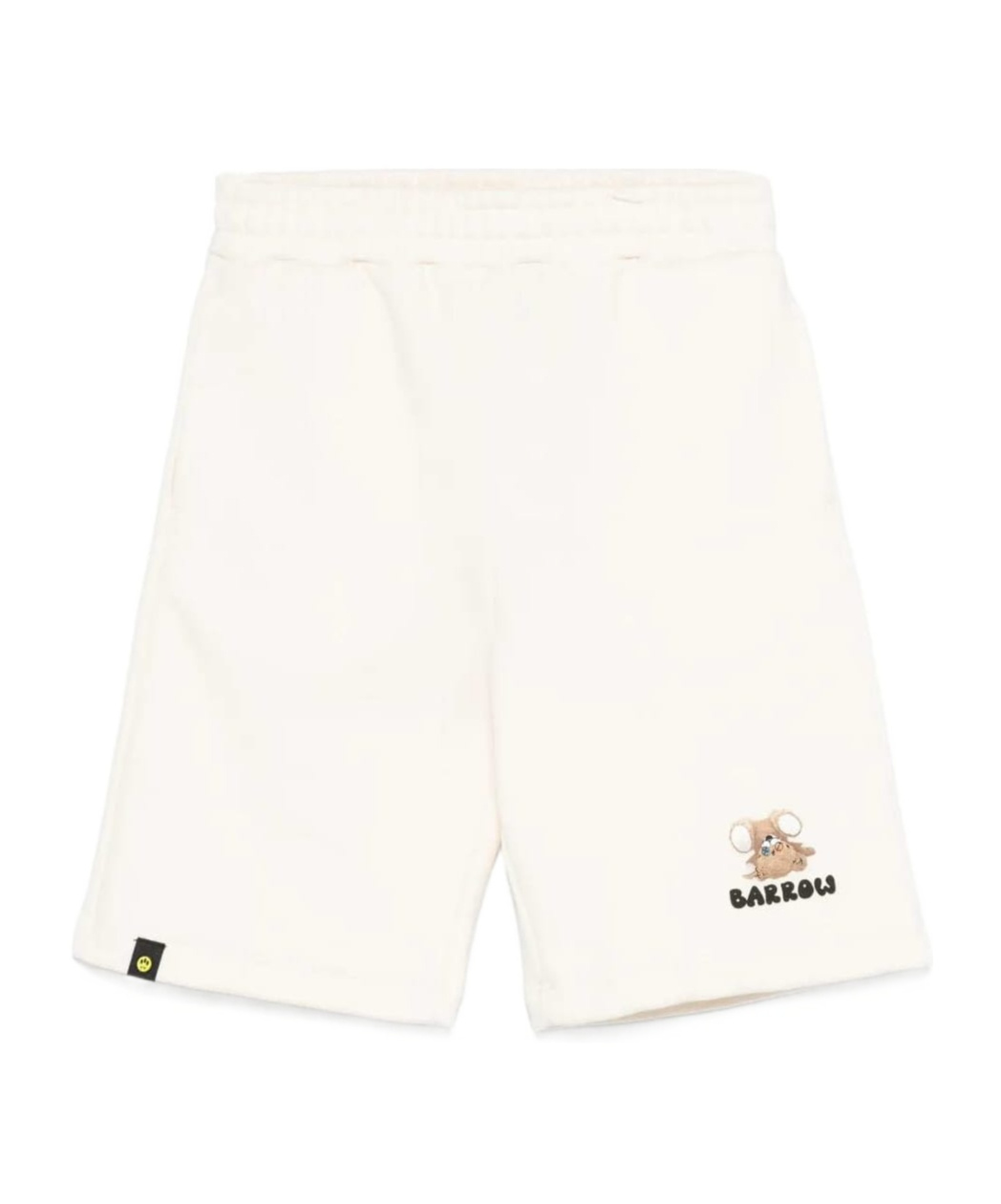 Barrow Logo-print Shorts In White