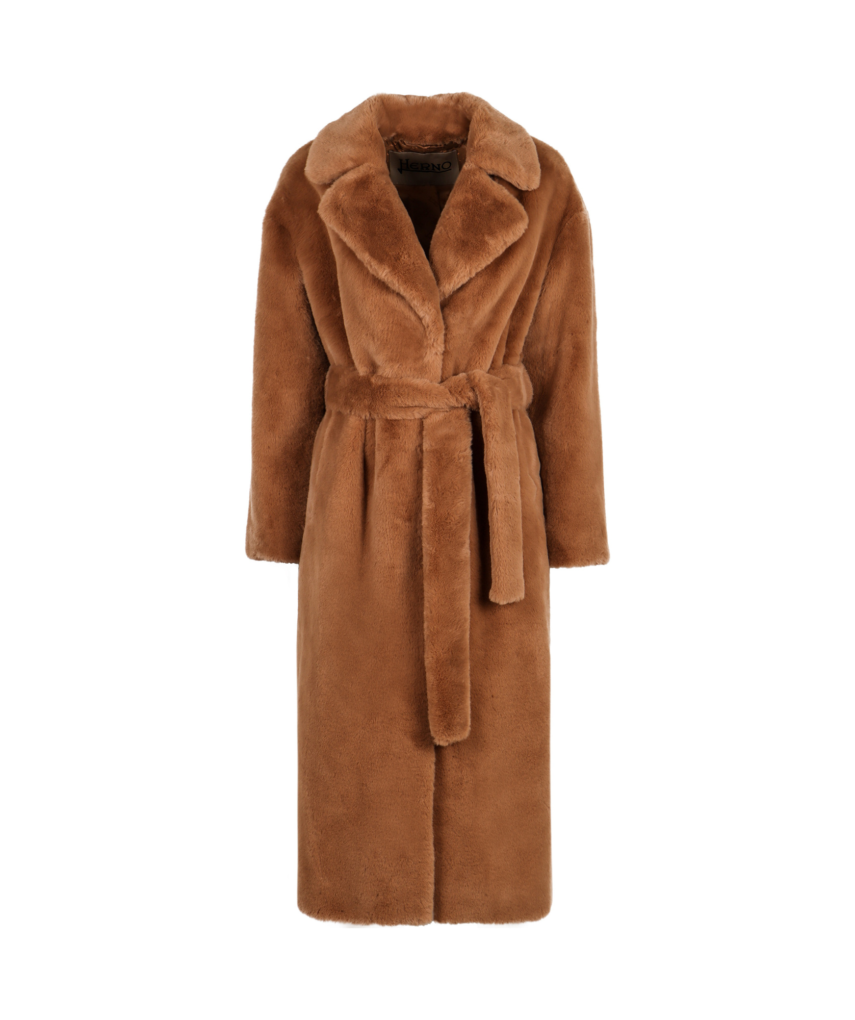HERNO FAUX-FUR COAT