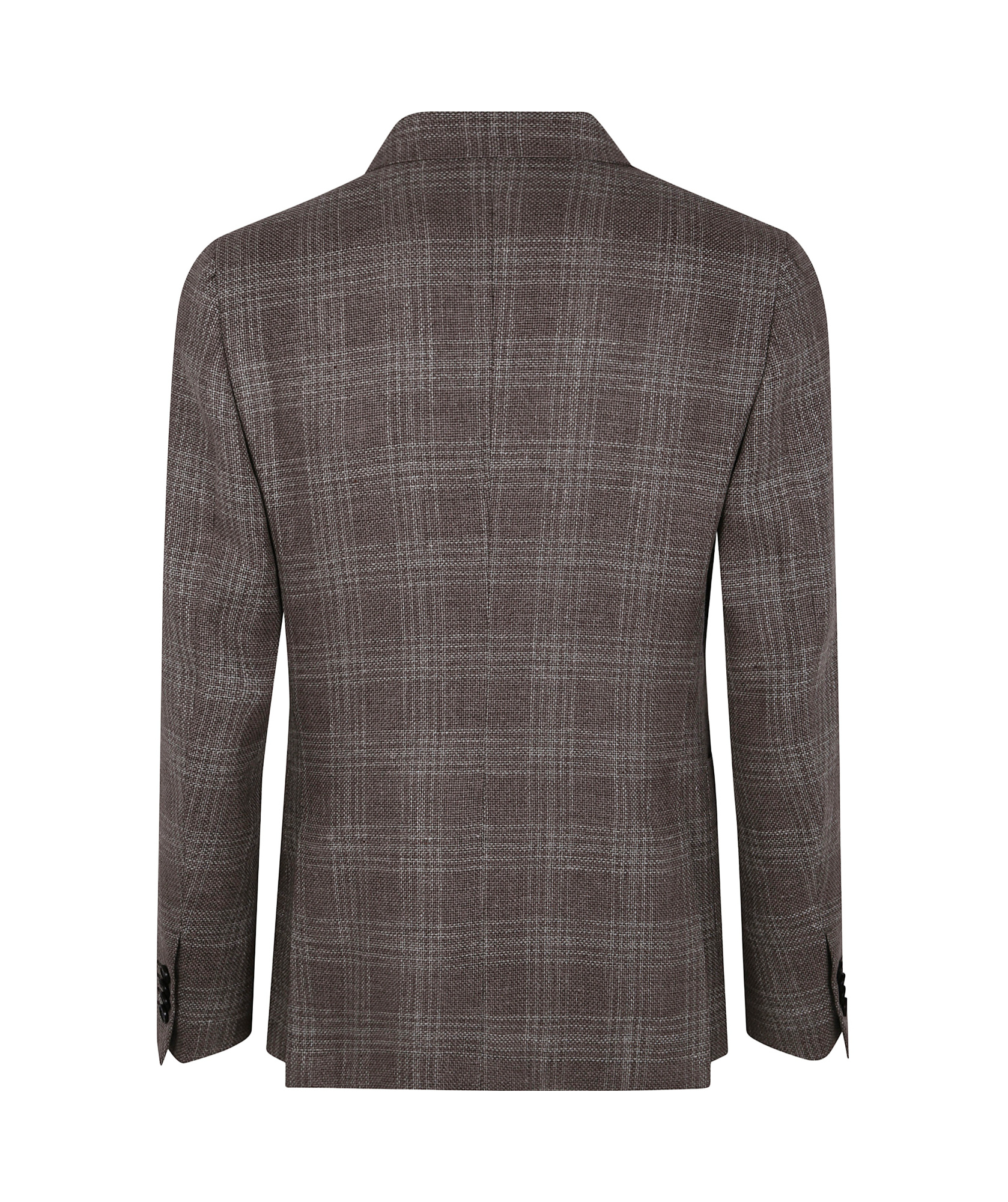ZEGNA CHECK-PATTERN BLAZER