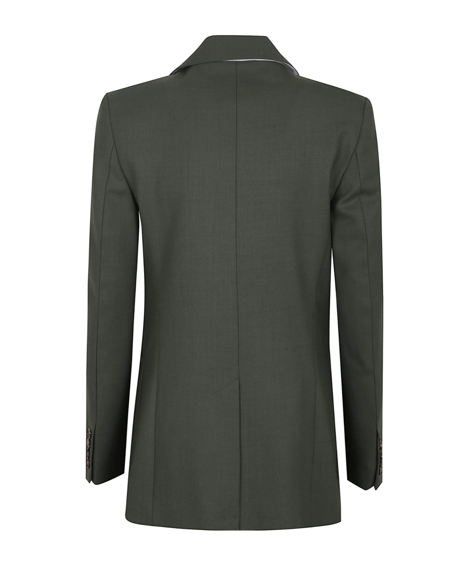 Victoria Beckham Womens Oregano Notch-lapels Slim-fit Stretch-woven Blazer In Multi