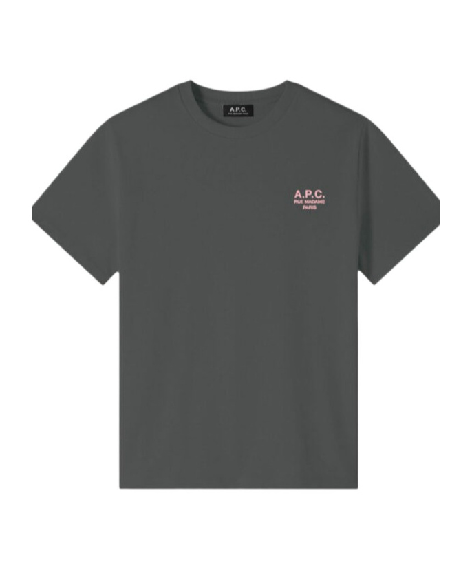 Apc T-shirt A.p.c. Men Color Charcoal In Black