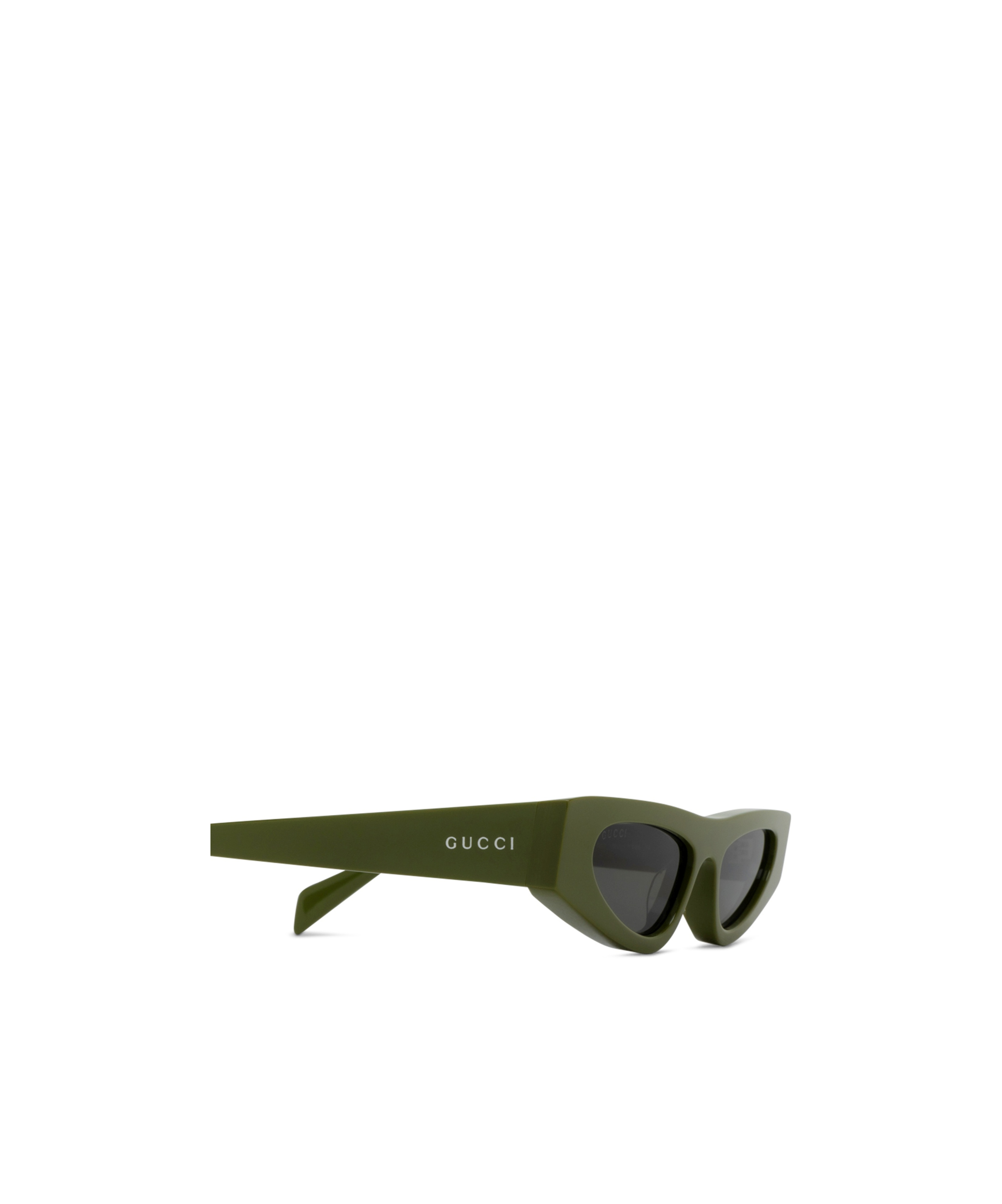 Gucci Cat-eye Frame Sunglasses In Green
