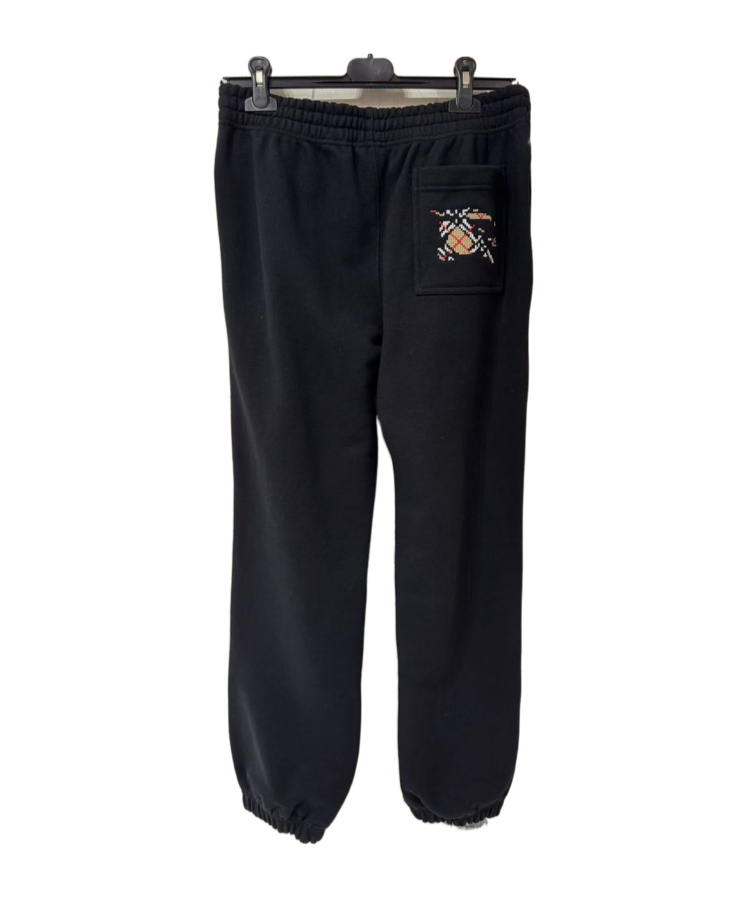 Burberry Elastic Waist Sweatpants In Black
