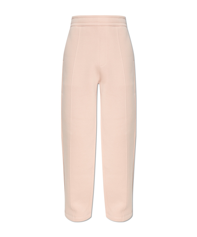 Ami Alexandre Mattiussi Elastic Waist Jogging Pants In Pink