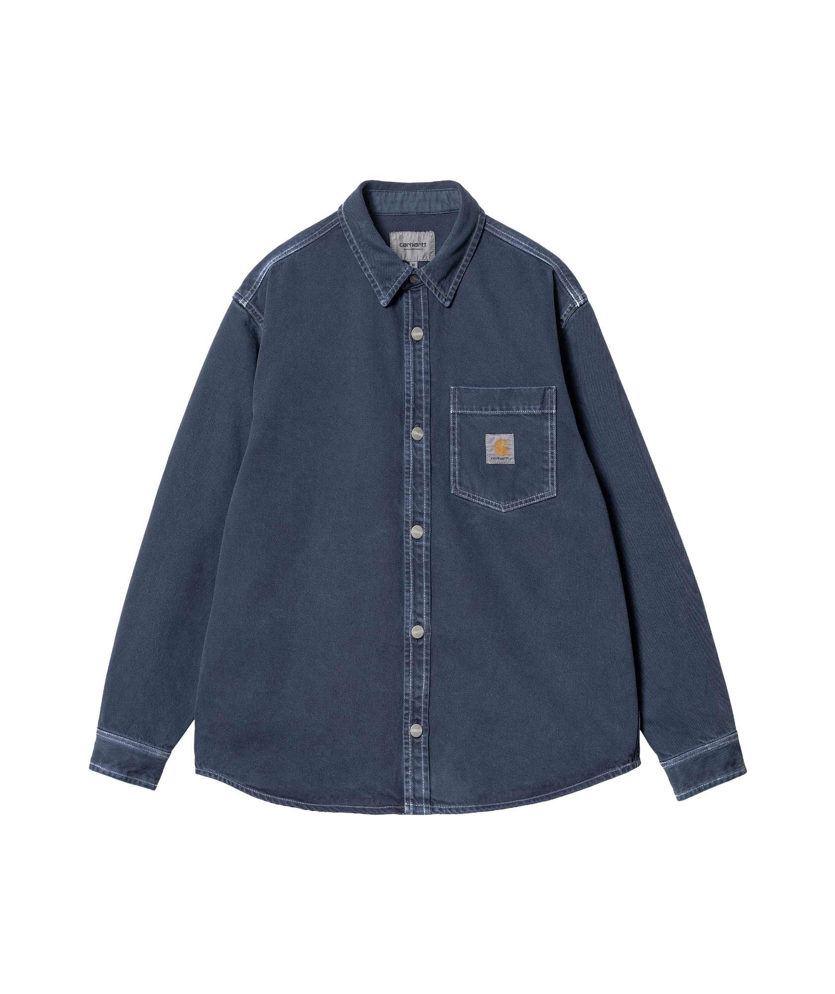 Carhartt George Denim Shirt Jacket In Blue