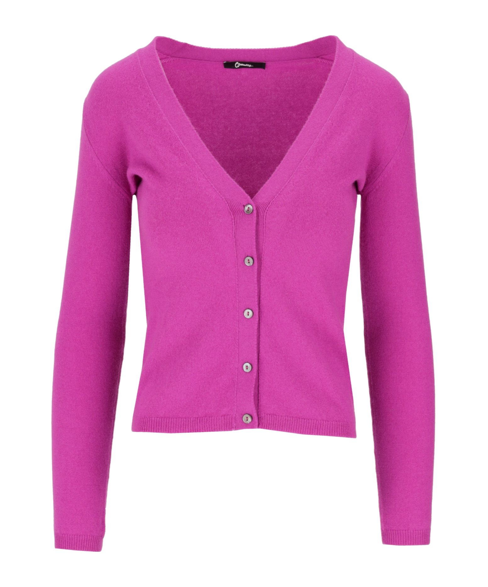 Lela Rose Crop V-neck Cardigan In Pink