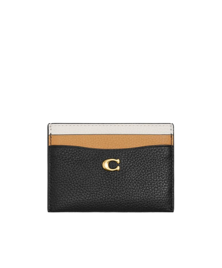Coach Essential Card Case In Colorblock