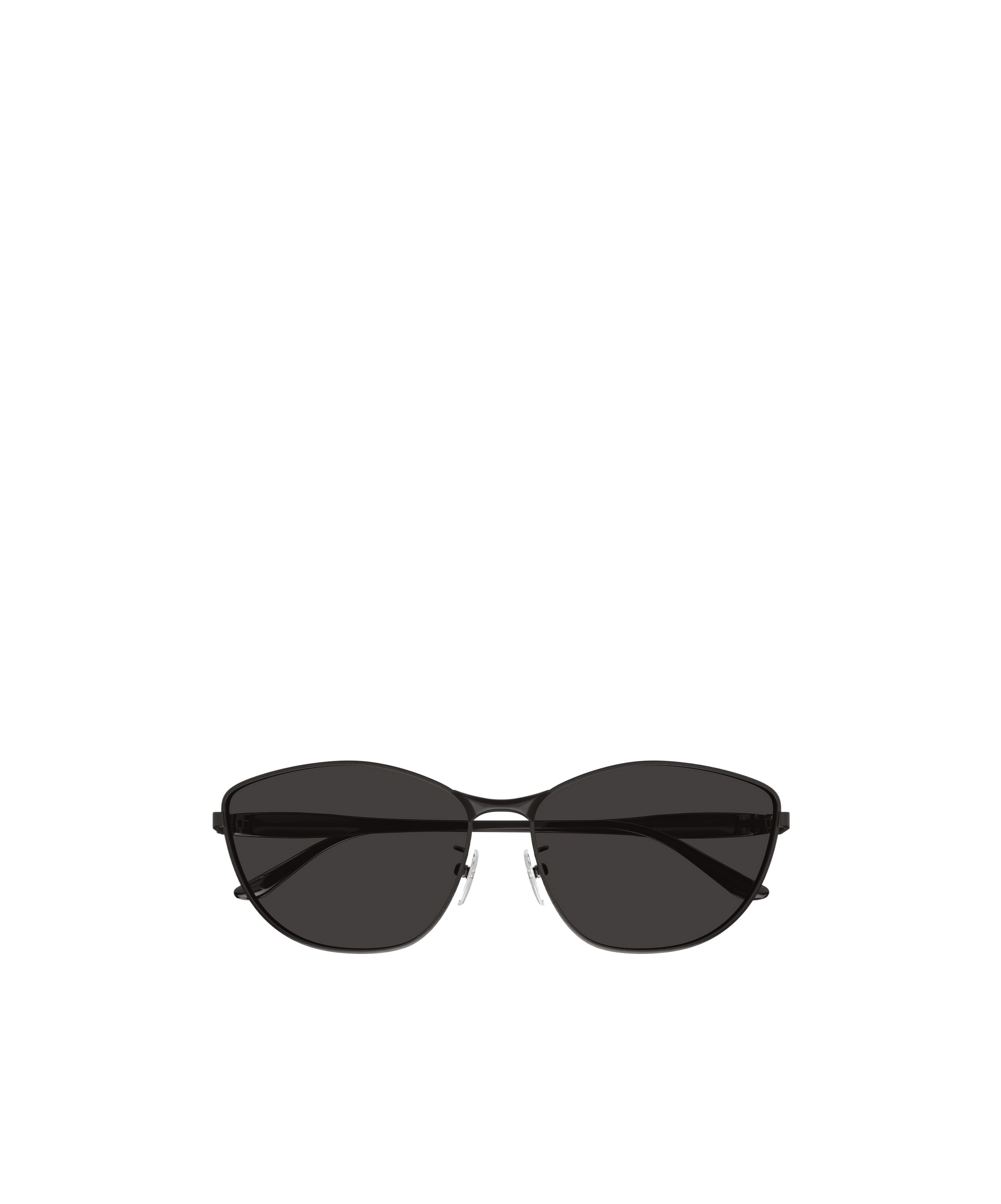 Balenciaga 62mm Oversize Rectangular Sunglasses In Black