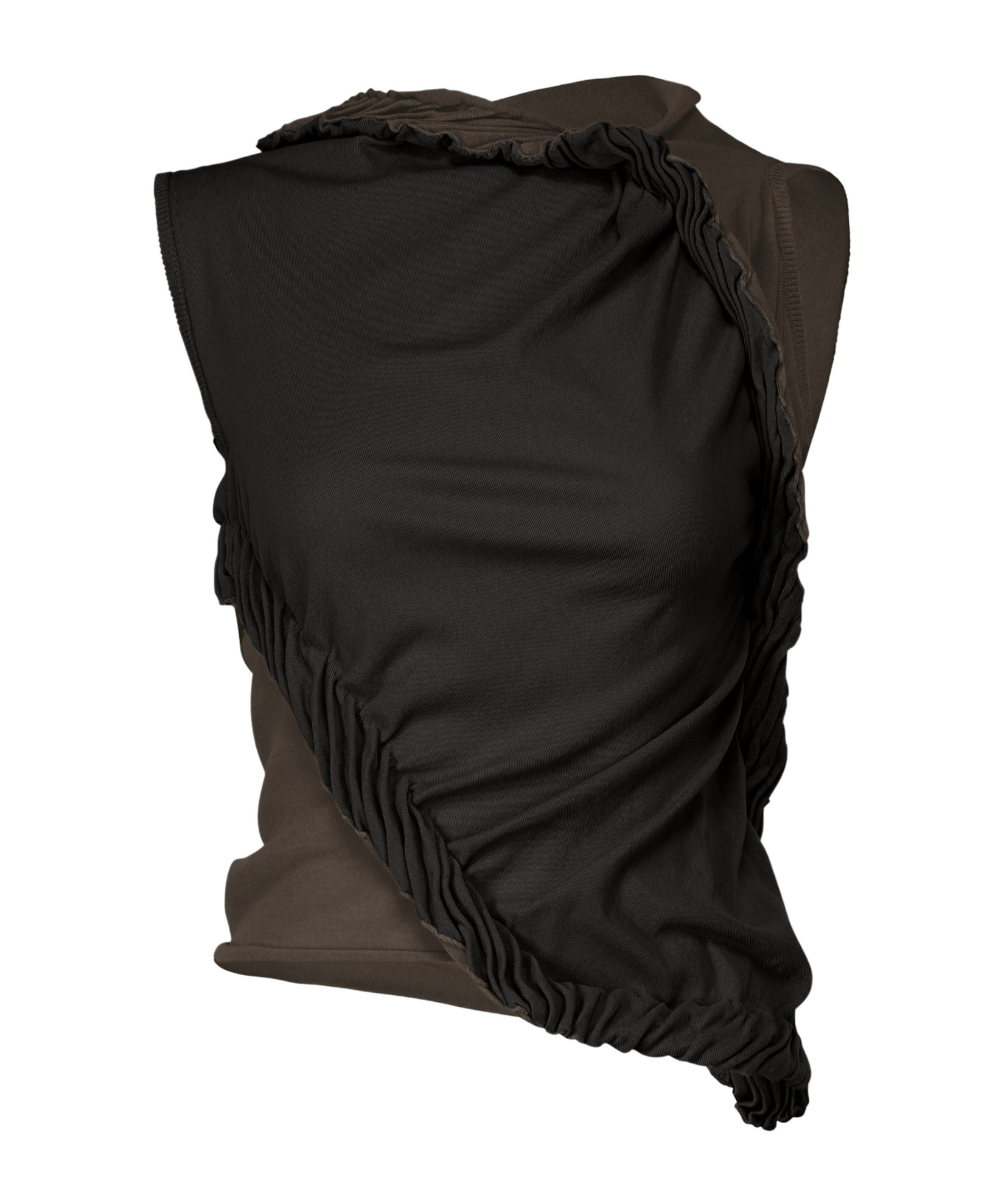 Issey Miyake Beanstalk Ruffled Vest